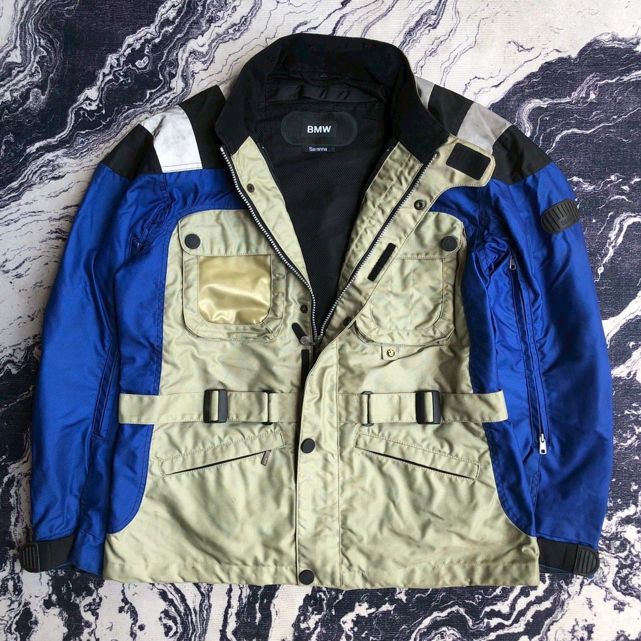 BMW Vintage BMW Motorrad Savanna 2 Adventure Racing Jacket Size US L / EU 52-54 / 3 - 3 Thumbnail