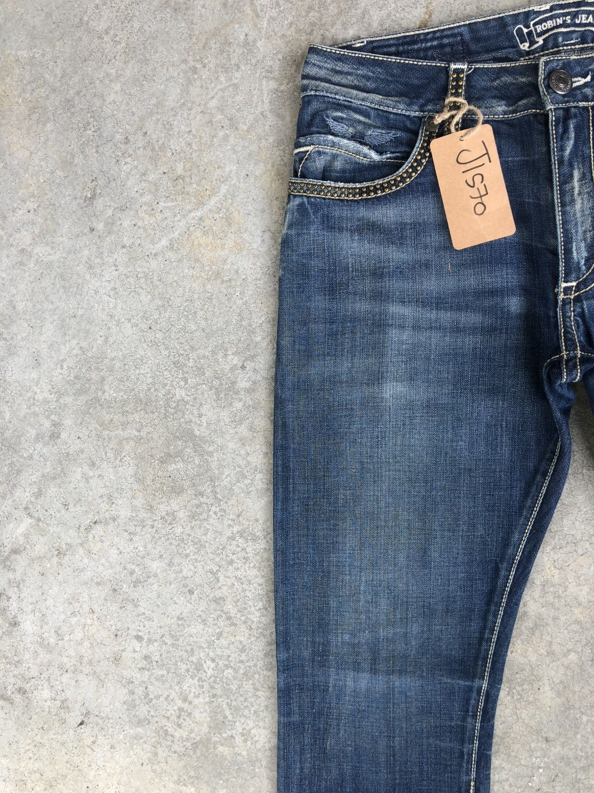 Robins Jeans Robins Jeans Distressed Jeans Size US 30 / EU 46 - 4 Thumbnail
