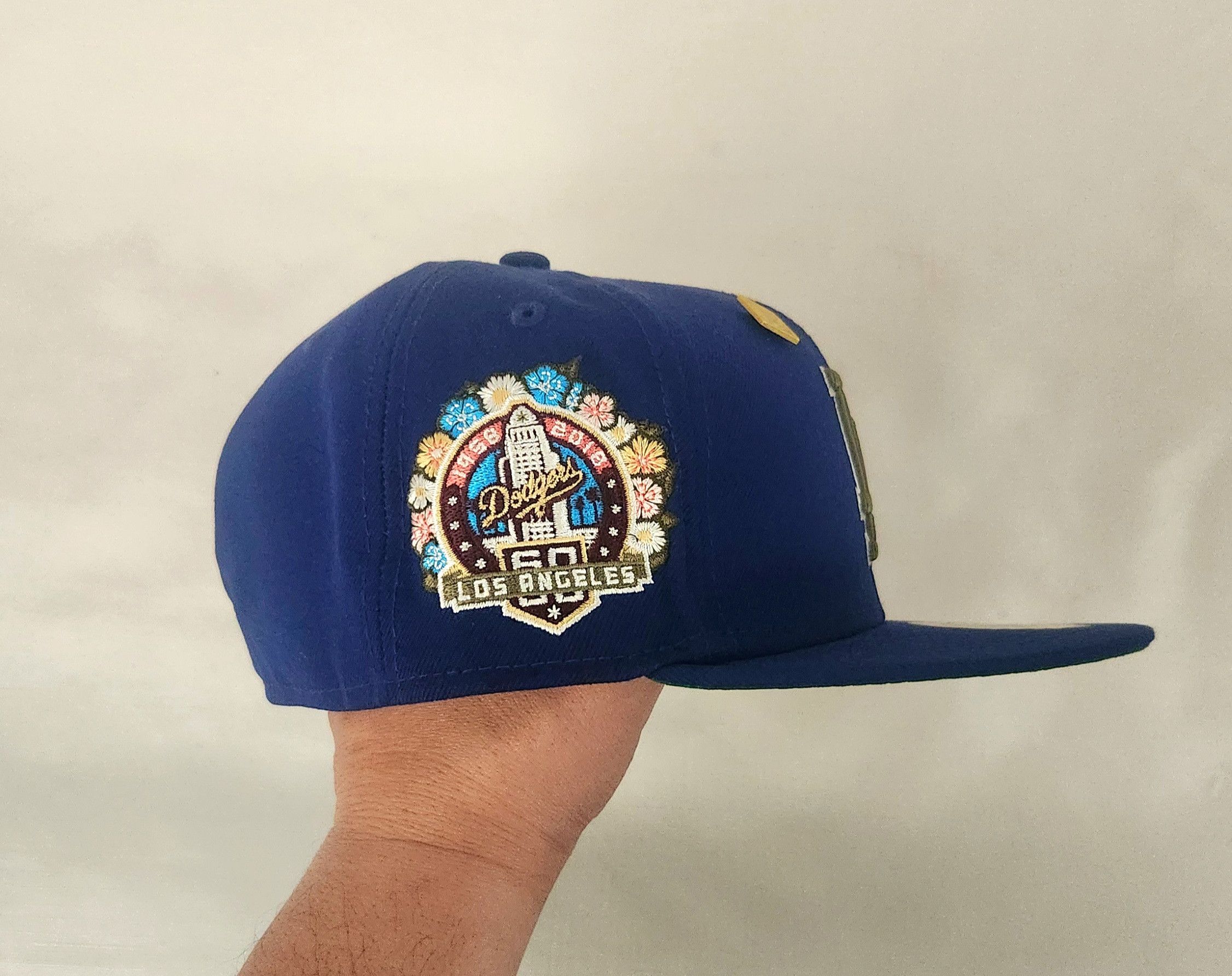 Cooperstown Collection × New Era New Era Los Angeles Dodgers 60th Anniversary Patch Botanical Size ONE SIZE - 5 Thumbnail