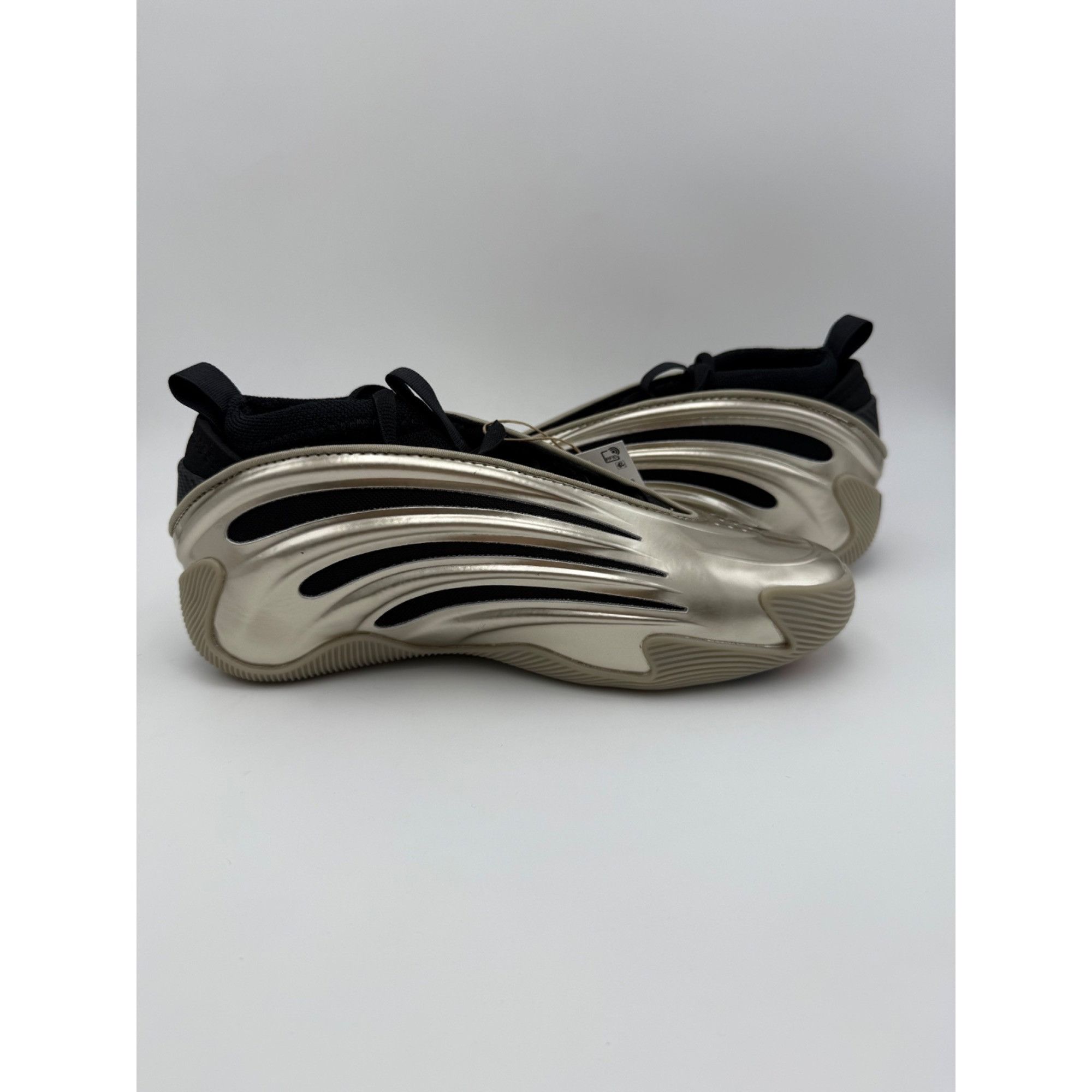 Adidas Size 6 - Men's adidas Harden Vol. 9 Cyber Metallic Baske Size US 6 / EU 39 - 6 Thumbnail