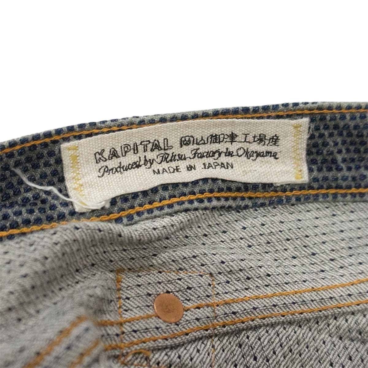 Kapital × Kapital Kountry Kapital Century Denim Indigo No 7S 5p Monkey Cisco- Stone Size US 30 / EU 46 - 8 Thumbnail