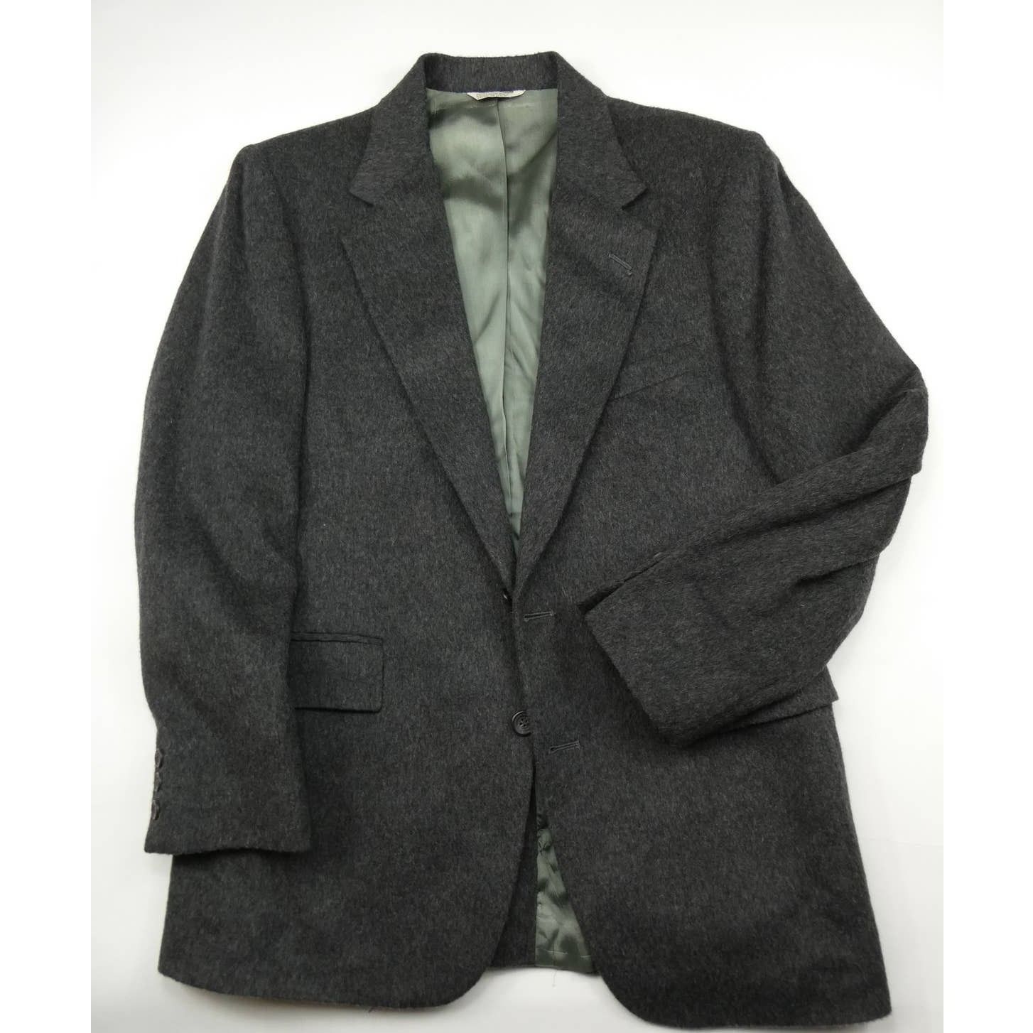 Guy Rover Guy Rossi Made in USA sport coat, dark gray wool, 40R, NEW Size 40R - 1 Thumbnail