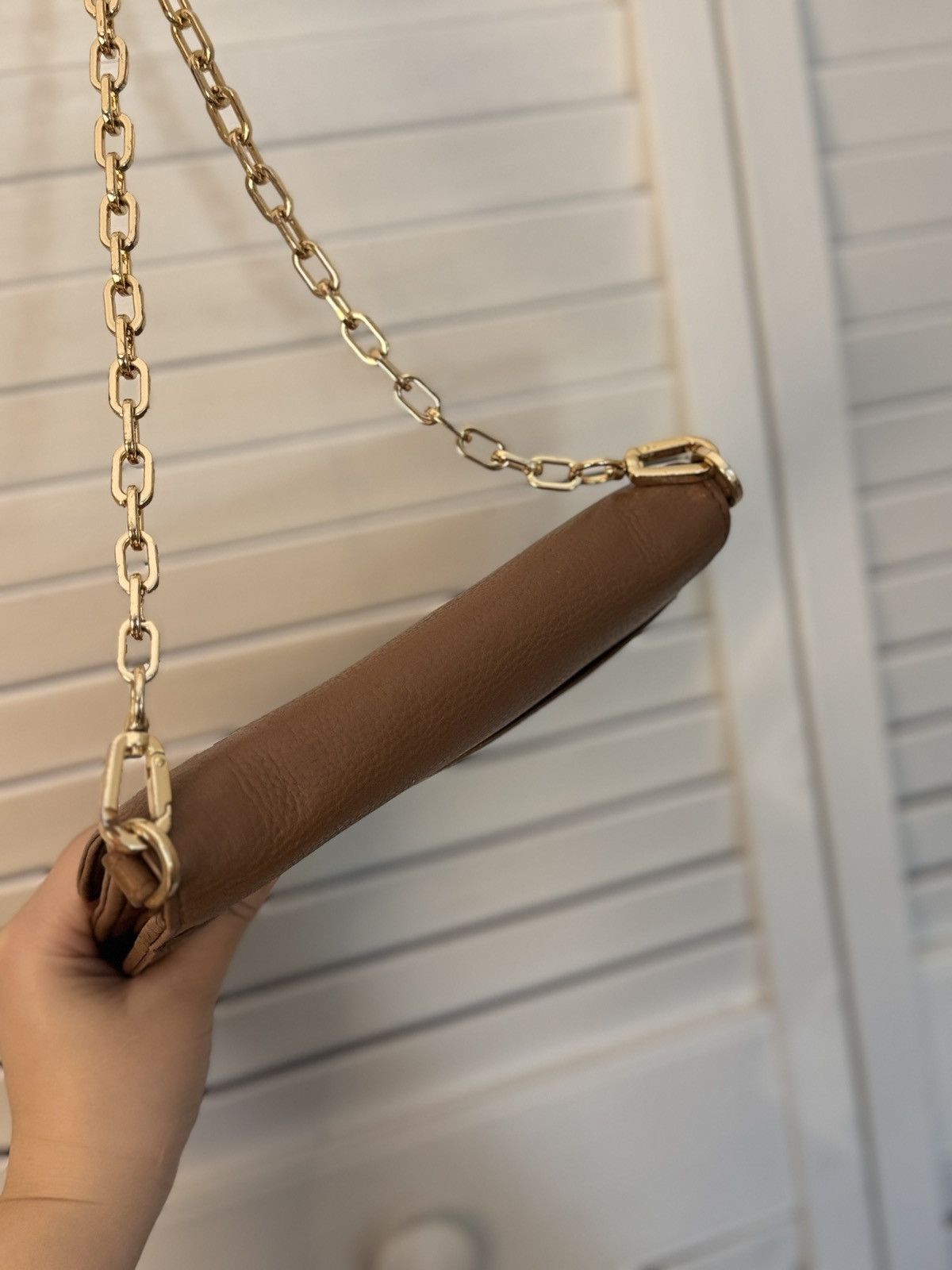 Tory Burch Tory Burch Britten Chain leather Crossbody Bag. Size ONE SIZE - 6 Thumbnail