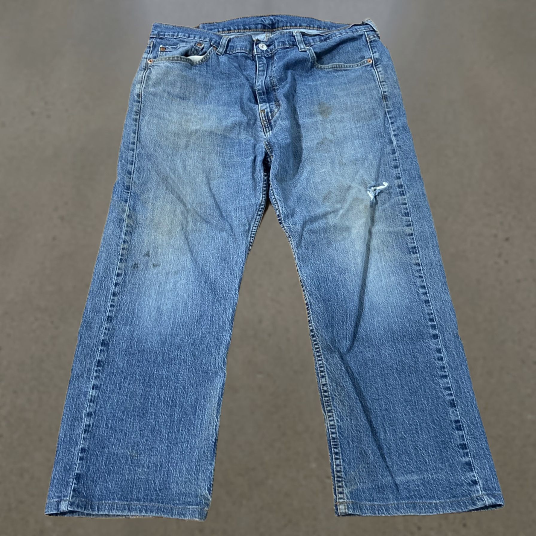 Levi's Levi's 505 Jeans MENS 38X29 Regular Straight Denim 100% Cotton Size US 38 / EU 54 - 1 Thumbnail