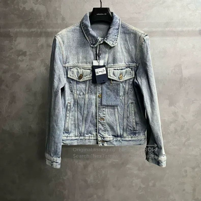 Louis Vuitton Louis Vuitton Blue casual denim jacket Size US S / EU 44-46 / 1 - 1 Thumbnail