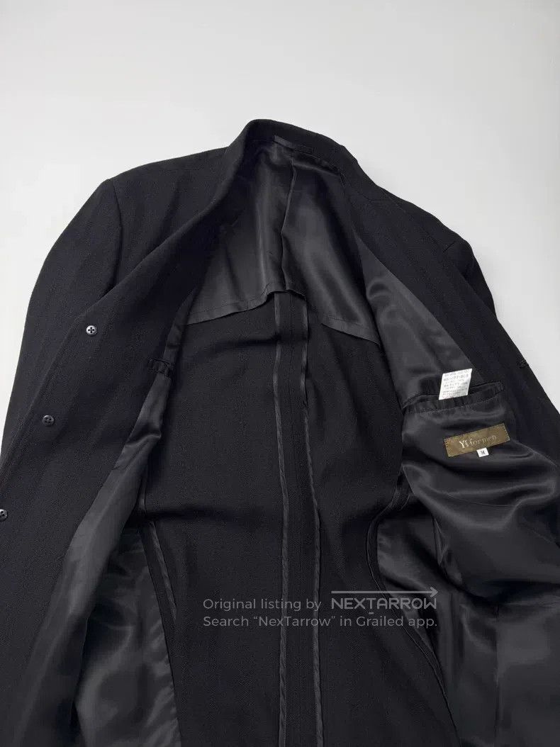 Yohji Yamamoto YOHJI YAMAMOTO Black striped blazer Size US M / EU 48-50 / 2 - 9 Thumbnail