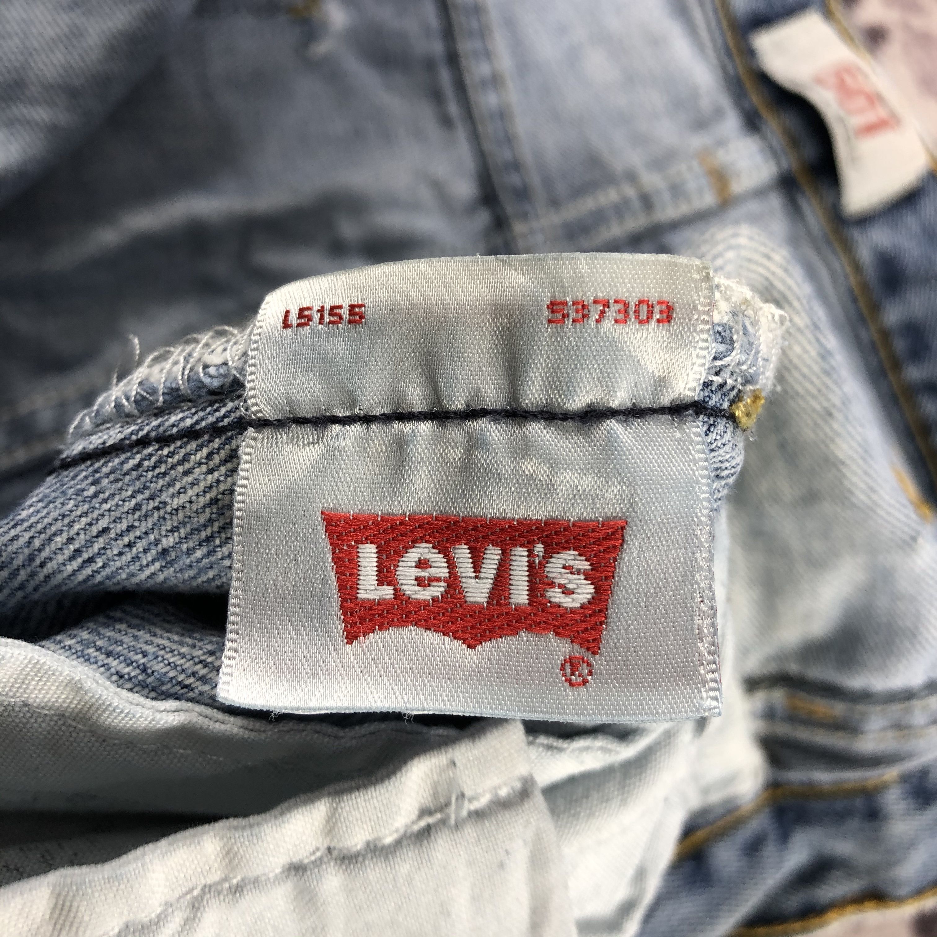 Levi's Vintage Blue Wash Levis 501 Jeans-JM3032 Size US 36 / EU 52 - 13 Thumbnail