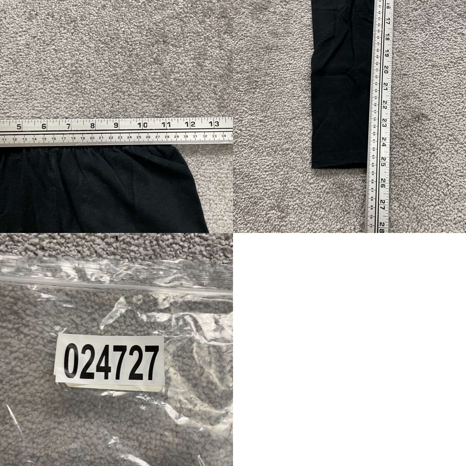 Eddie Bauer Eddie Bauer Leggings Womens Medium Solid Black Stretch Active Comfort Slimming Regular 22x25 Size 32" / US 10 / IT 46 - 8 Thumbnail