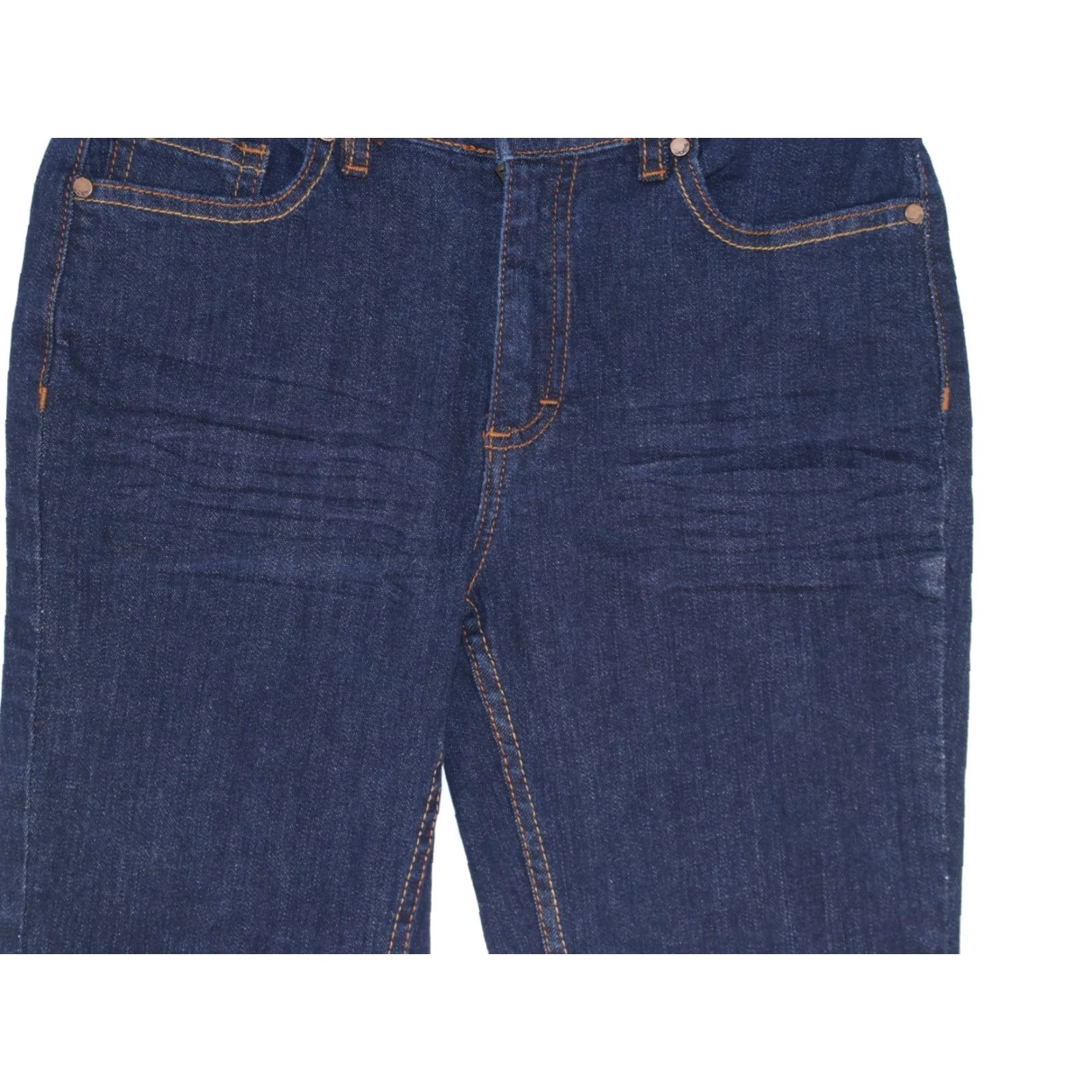Vintage Joes Jeans Skinny Ankle Jeans | Denim Cropped Midrise | Womens Size 12 | Dark Blue Wash 26x26 INSEAM Size 26" / US 2 / IT 38 - 2 Thumbnail