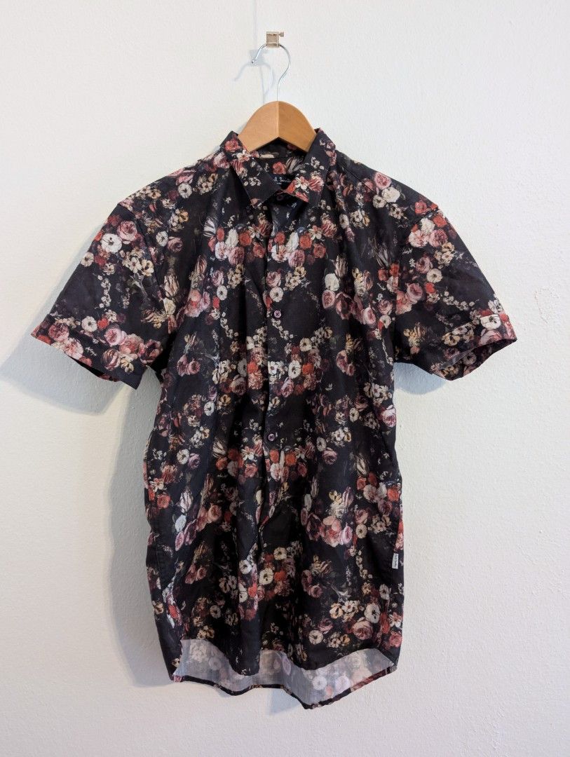 Paul Smith Paul Smith floral short sleeves shirt, Medium Size US M / EU 48-50 / 2 - 1 Thumbnail