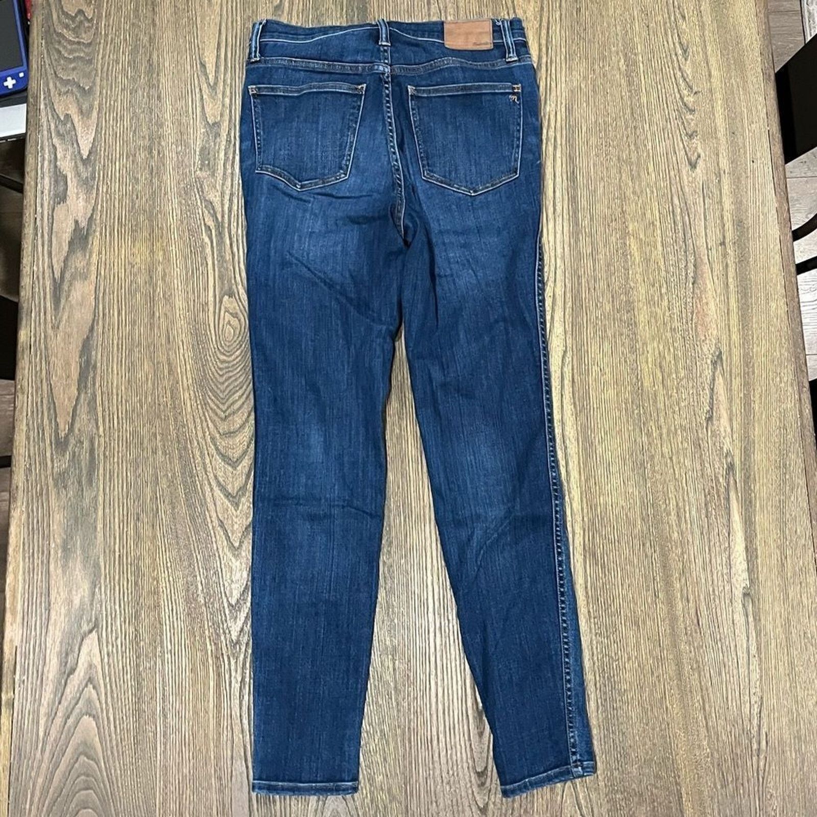 Madewell Madewell Skinny Jeans 10" High-Rise Whisker Denim Size 28 Size 28" / US 6 / IT 42 - 10 Thumbnail