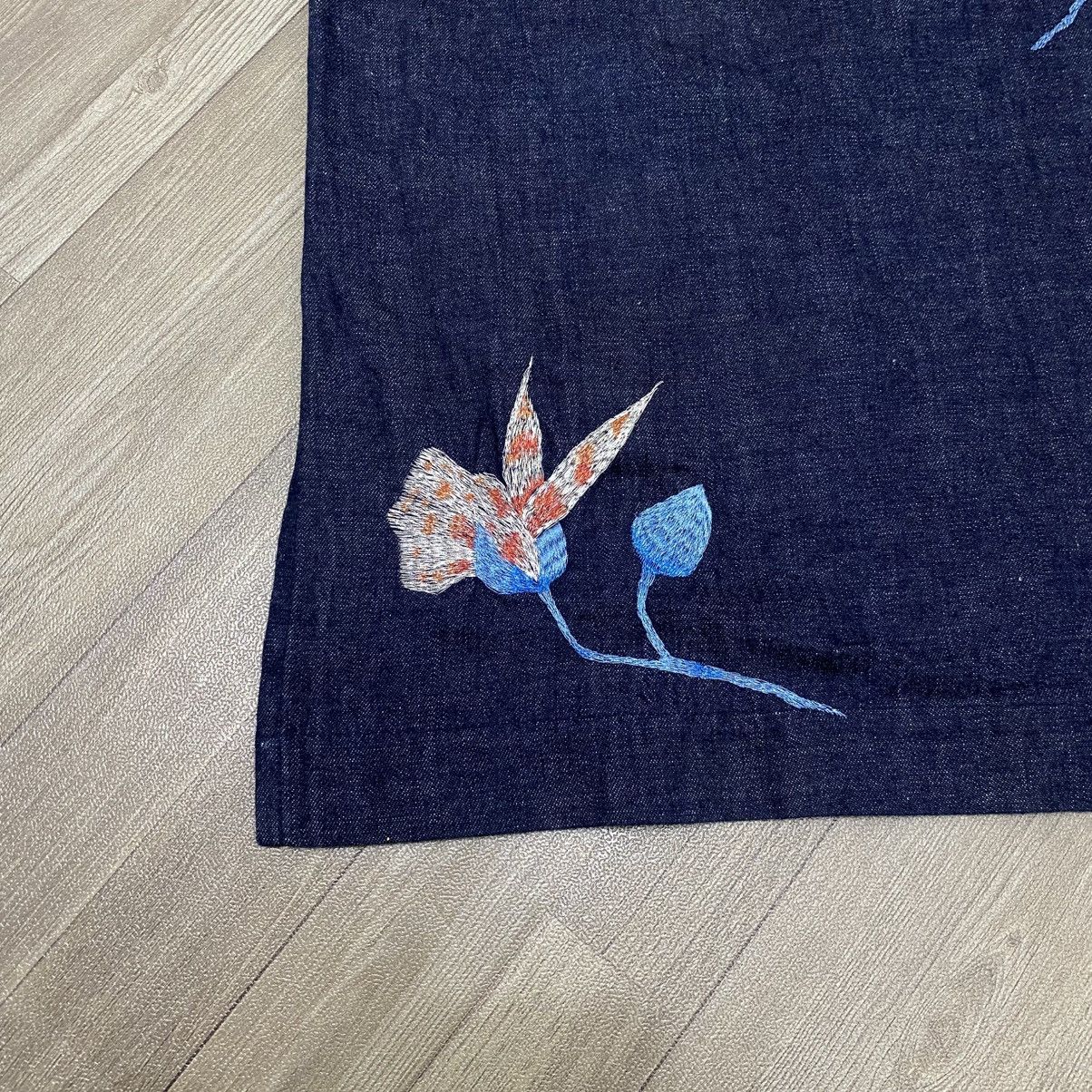 Japanese Brand × Vintage Junko Shimada Embroidery Japnese Style DRESS Size S / US 4 / IT 40 - 10 Thumbnail