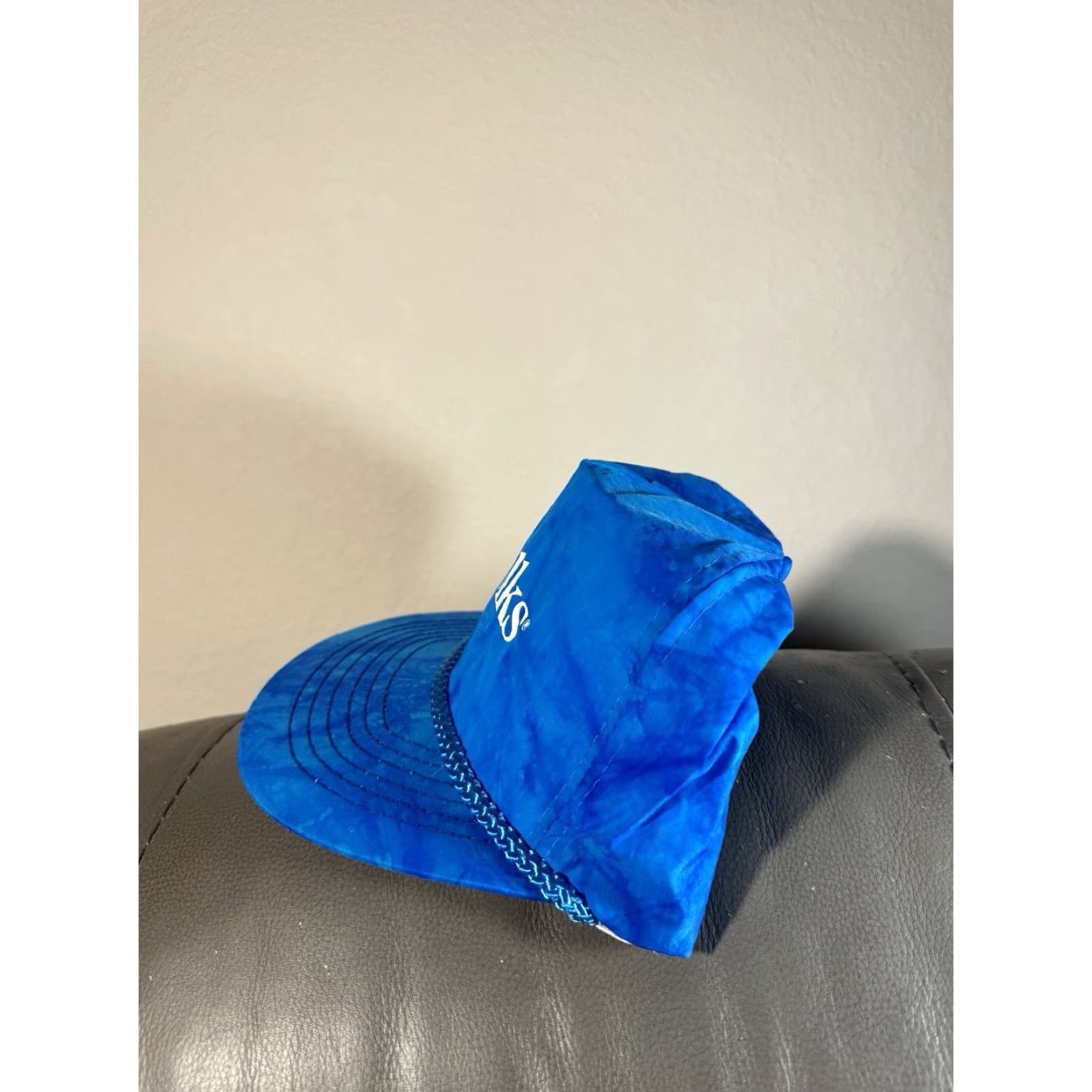 Roper VINTAGE PoFolks Restaurant Southern Homestyle Florida Rope Adjustable Hat 80s Trucker Blue Men One Size Size ONE SIZE - 5 Thumbnail
