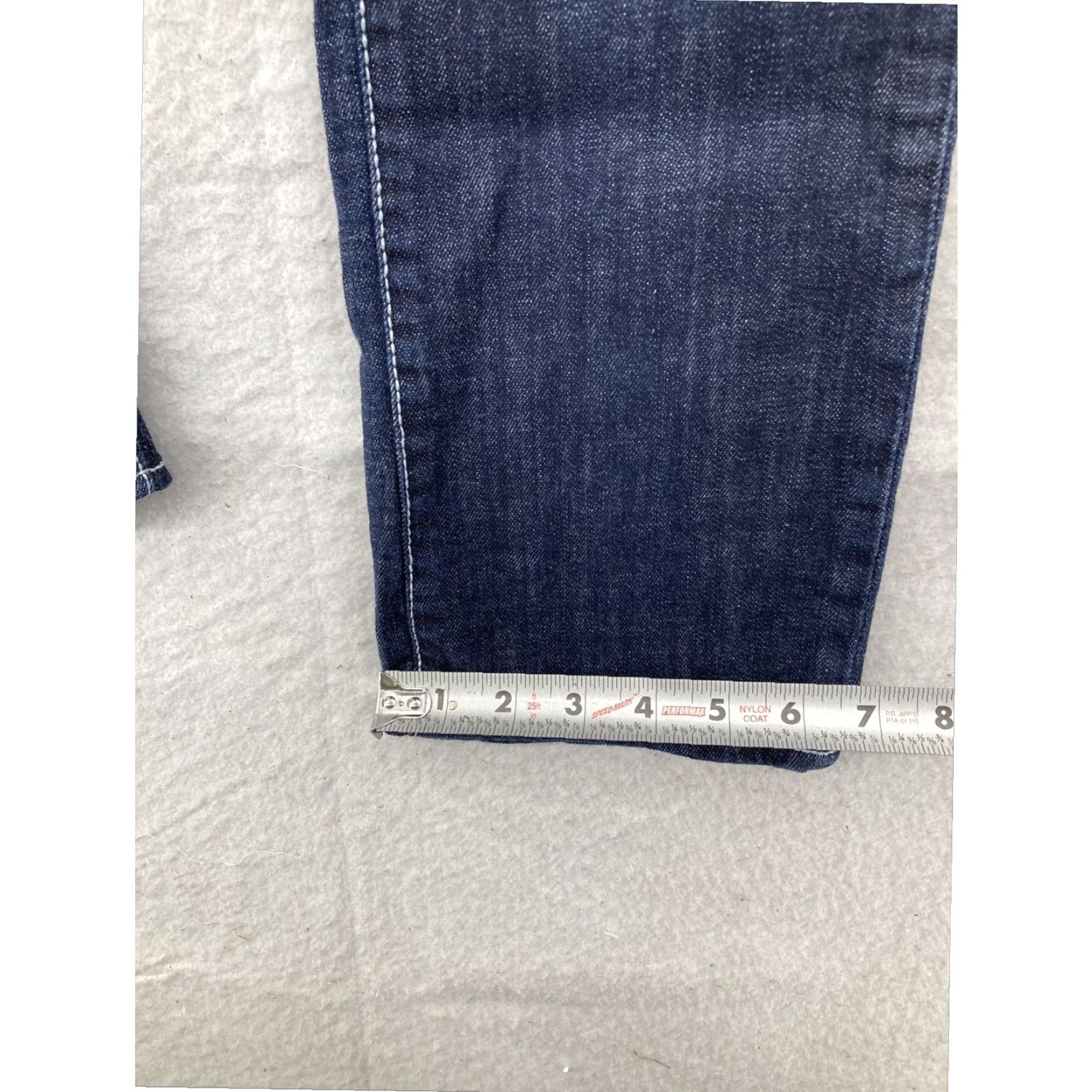 Vintage Womens Rock Republic Straight Leg Blue Low Rise Jeans Size 6 Size 28" / US 6 / IT 42 - 6 Thumbnail