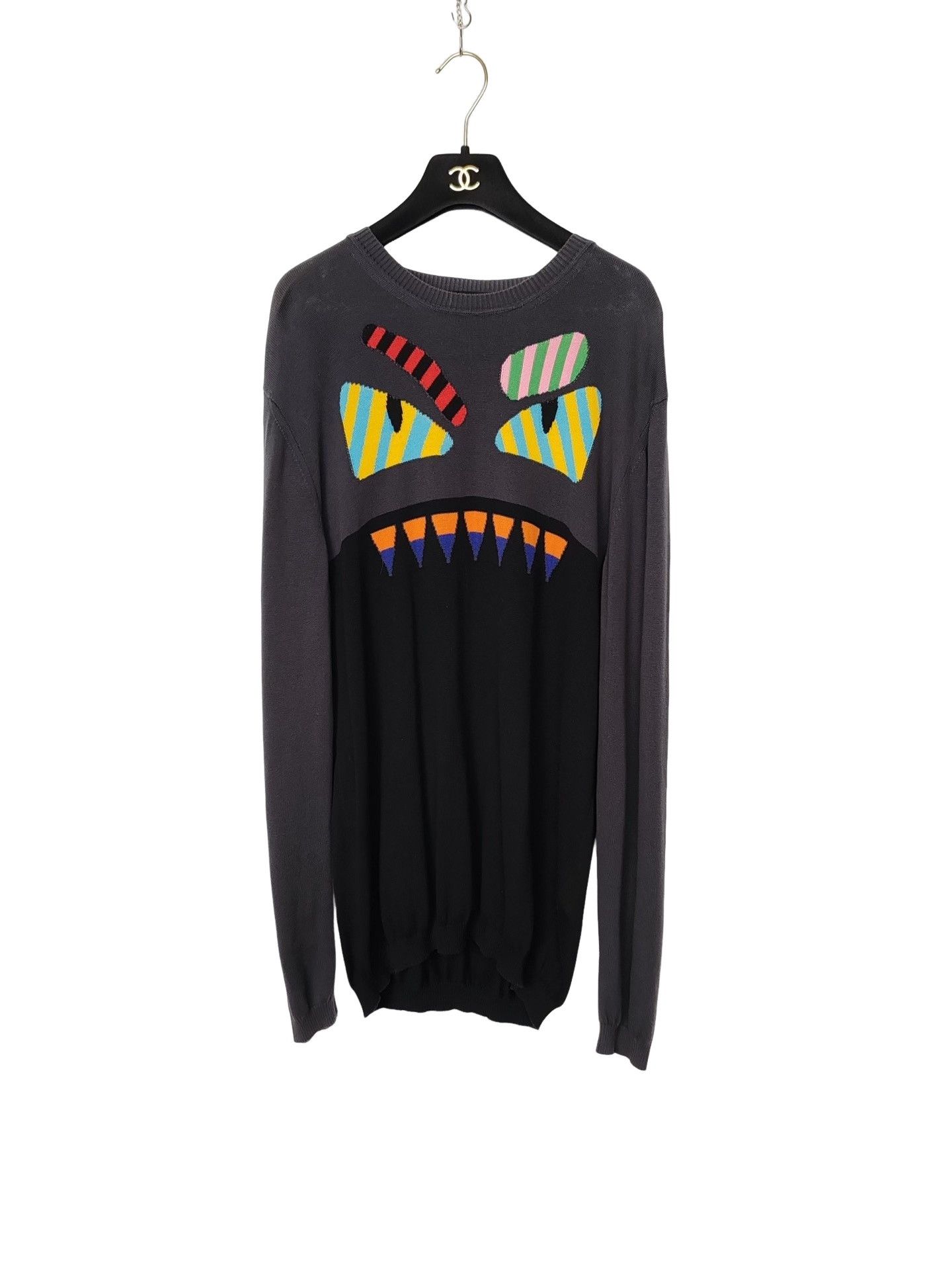 Fendi Fendi Monster Knitted Sweater Size M Size US M / EU 48-50 / 2 - 1 Thumbnail