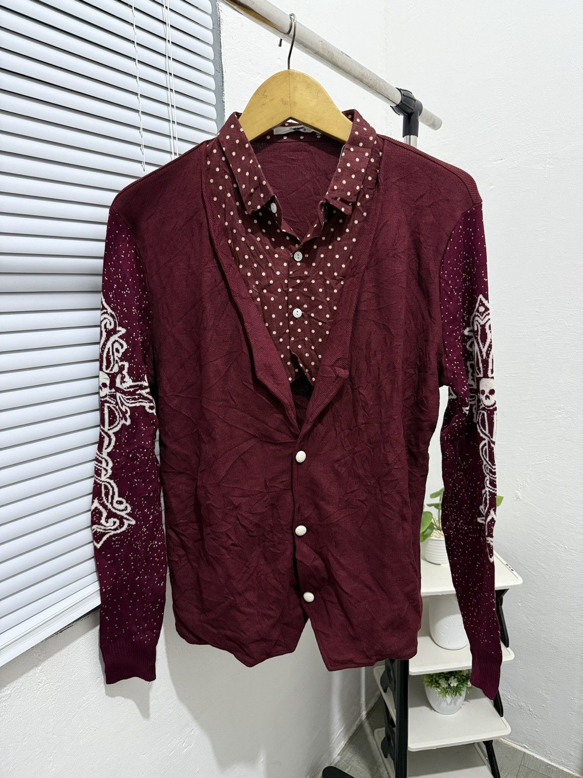 14th Addiction IFSIX CROSS SKULL ART KNITH WEAR Size US M / EU 48-50 / 2 - 1 Thumbnail