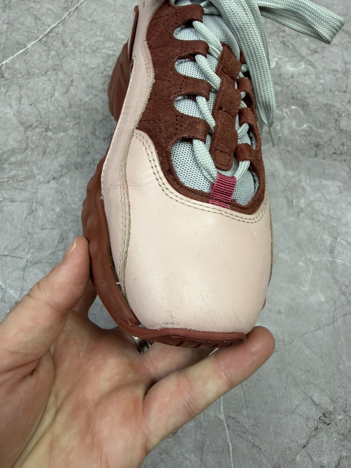Acne Studios Acne Pink Manhattan Sneakers Size US 9 / IT 39 - 16 Thumbnail