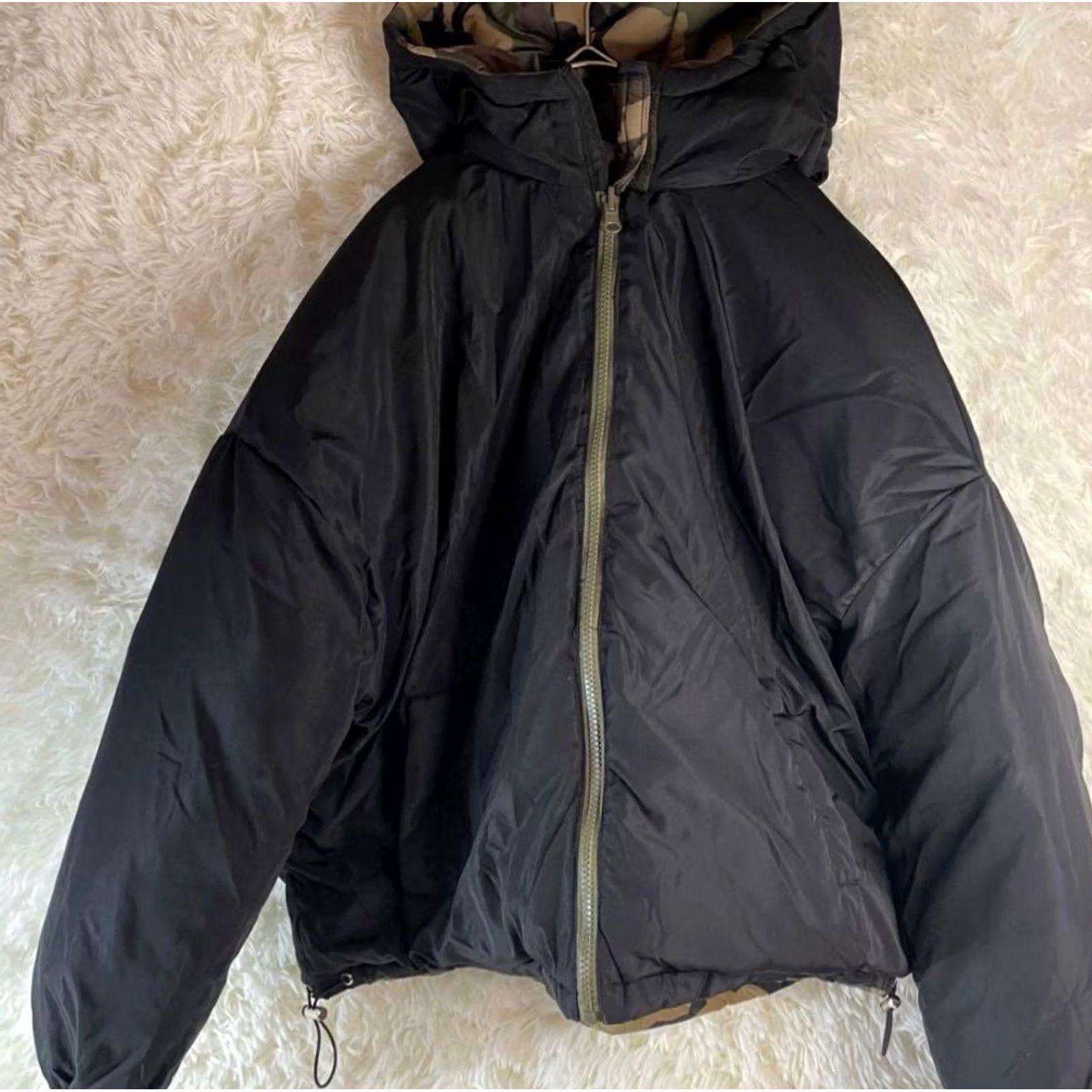 Vintage jouetie Down Jacket M Nylon KHK Camouflage khaki Mens Adults Camouflage Jacket Size M / US 6-8 / IT 42-44 - 6 Thumbnail