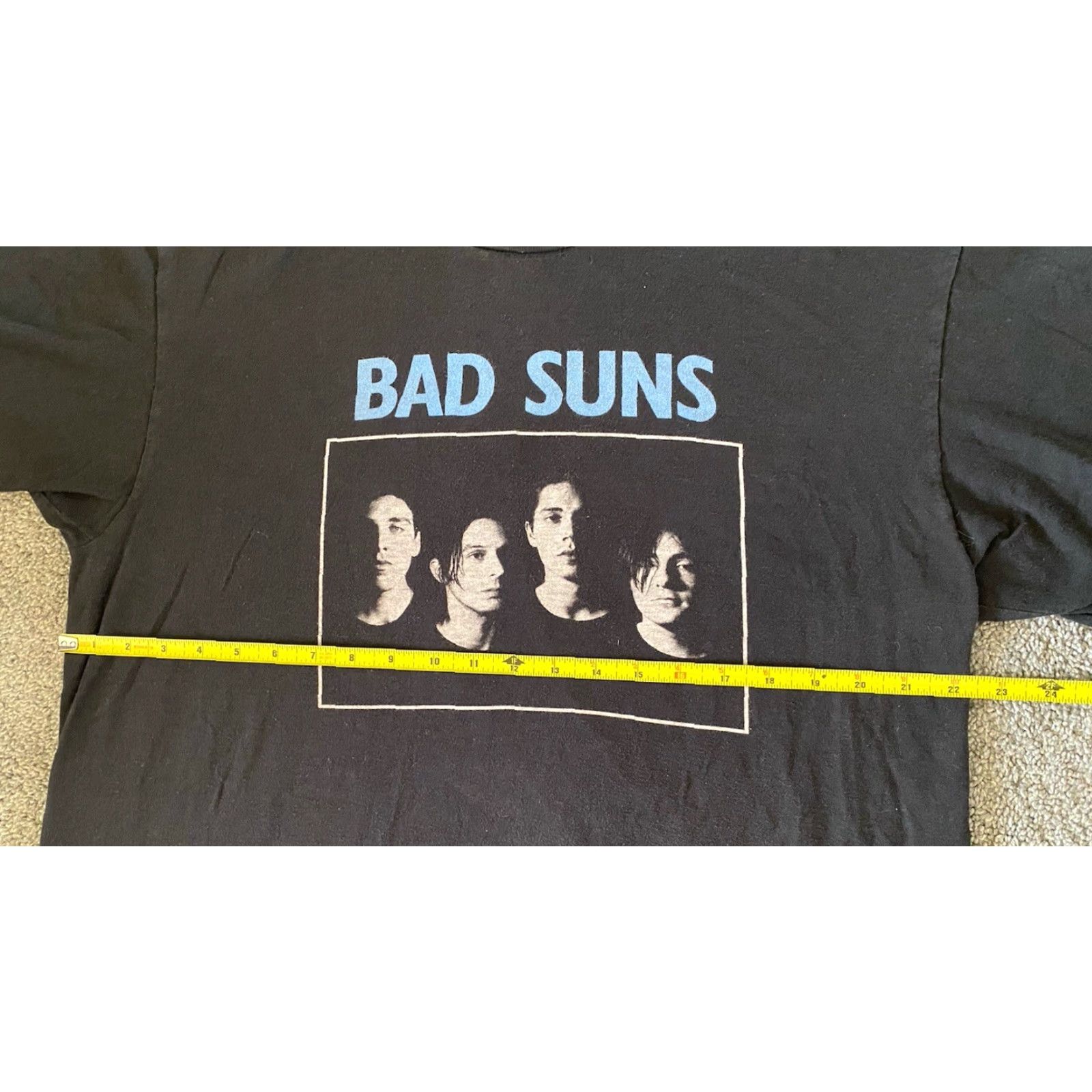 Vintage VINTAGE Bad Suns Outskirts Of Paradise Tour 2017 T Shirt Black Men’s Large Size US L / EU 52-54 / 3 - 7 Thumbnail