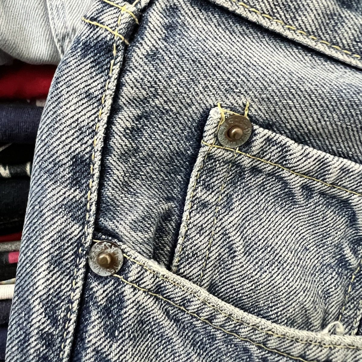Denime VTG DENIME SELVEDGE JEAN Size US 31 - 5 Thumbnail