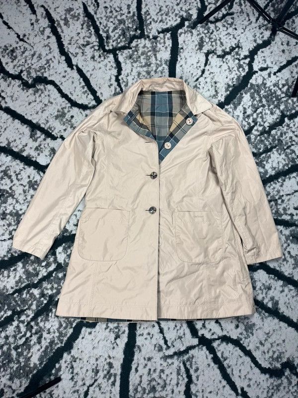 Barbour Barbour double-sided trench coat beige pattern 42 Size M / US 6-8 / IT 42-44 - 2 Thumbnail