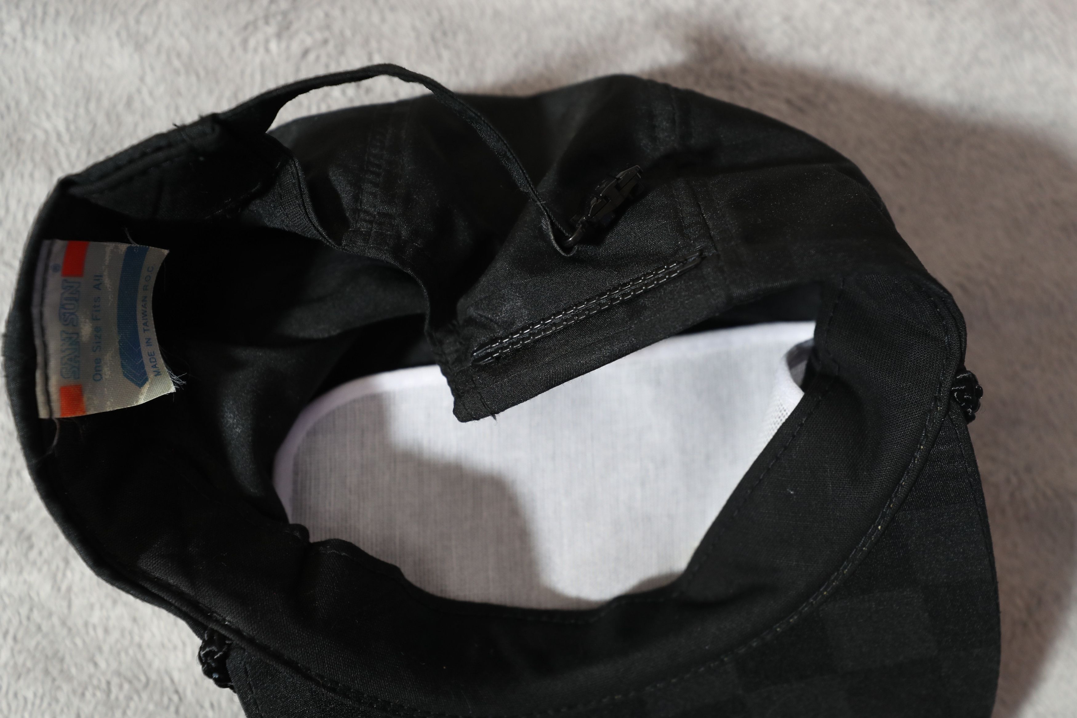 Vintage Vintage Branson Zip Back Checkered Hat (OS) Size ONE SIZE - 10 Thumbnail