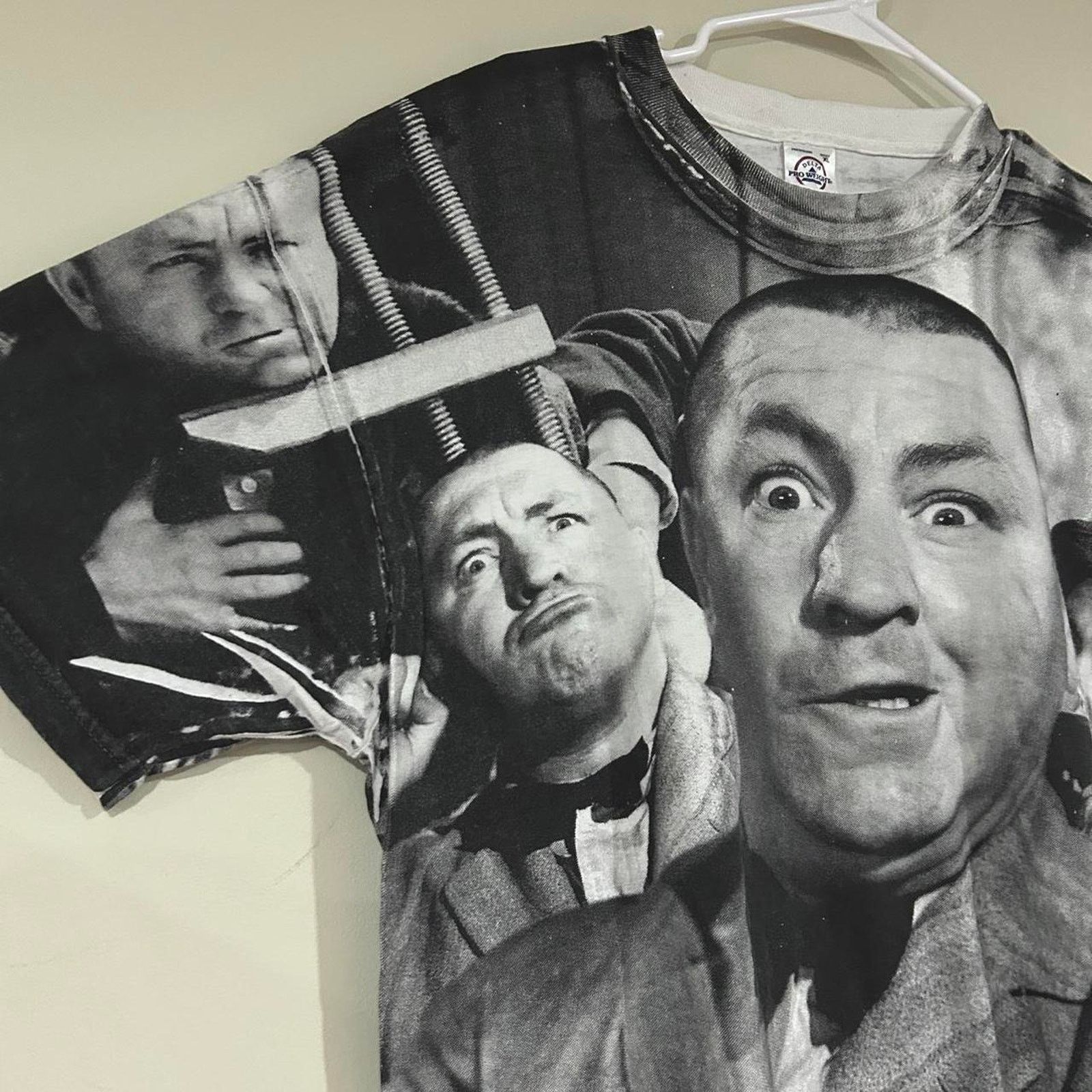 Delta Vintage 1998 The Three Stooges AOP Shirt Size US XL / EU 56 / 4 - 3 Thumbnail
