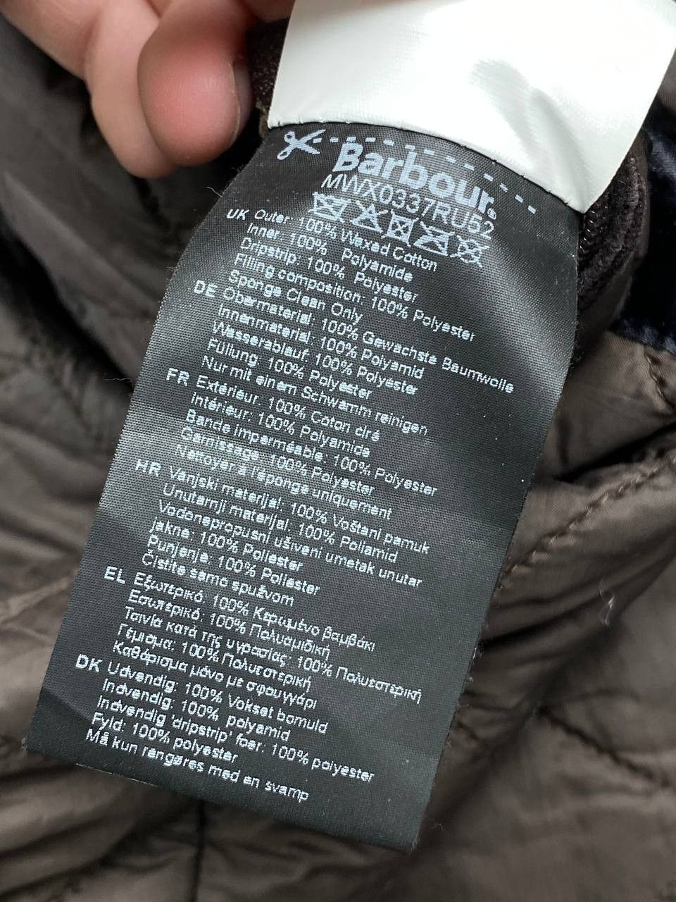 Barbour Barbour International Duke Wax Jacket Men Size XL Brown Size US XL / EU 56 / 4 - 14 Thumbnail