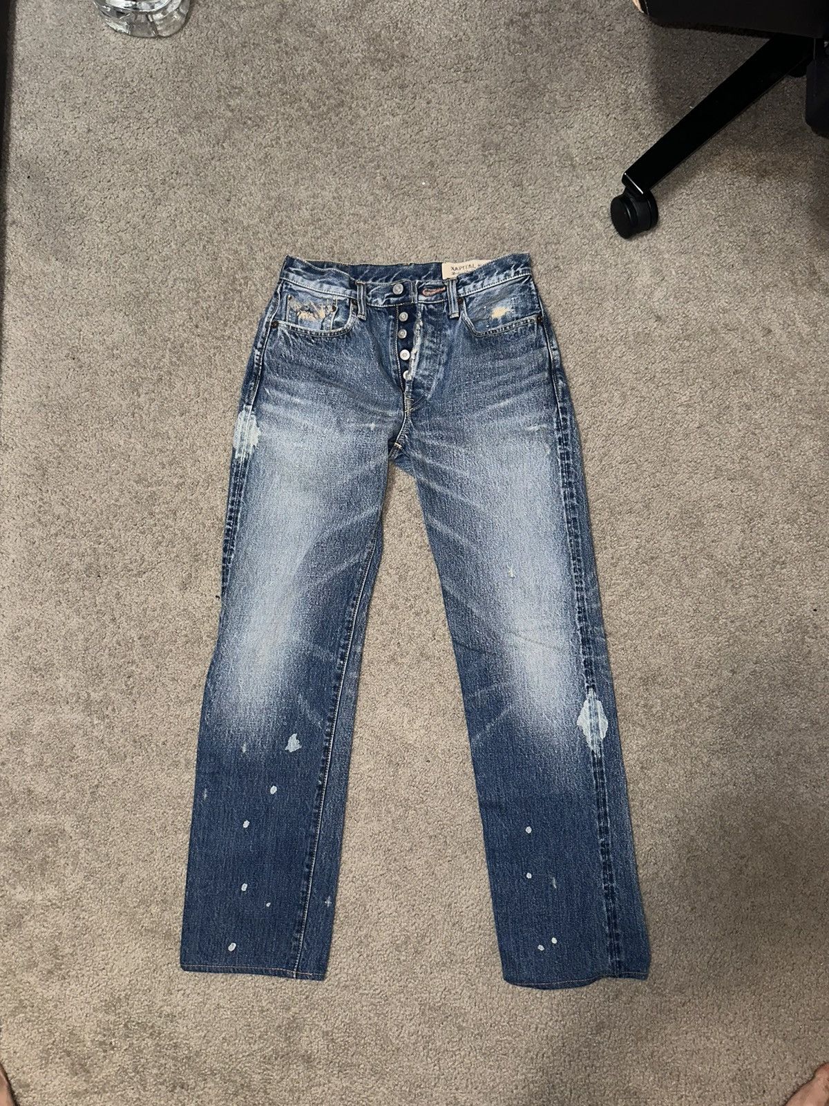 image of Kapital Vintage Denim in Blue, Men's (Size 29)