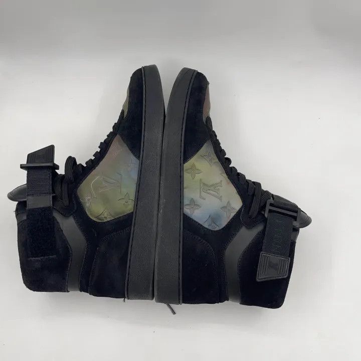 Louis Vuitton Louis Vuitton Rivoli High-Top Sneakers in Black -2508 Size US 8 / EU 41 - 6 Thumbnail