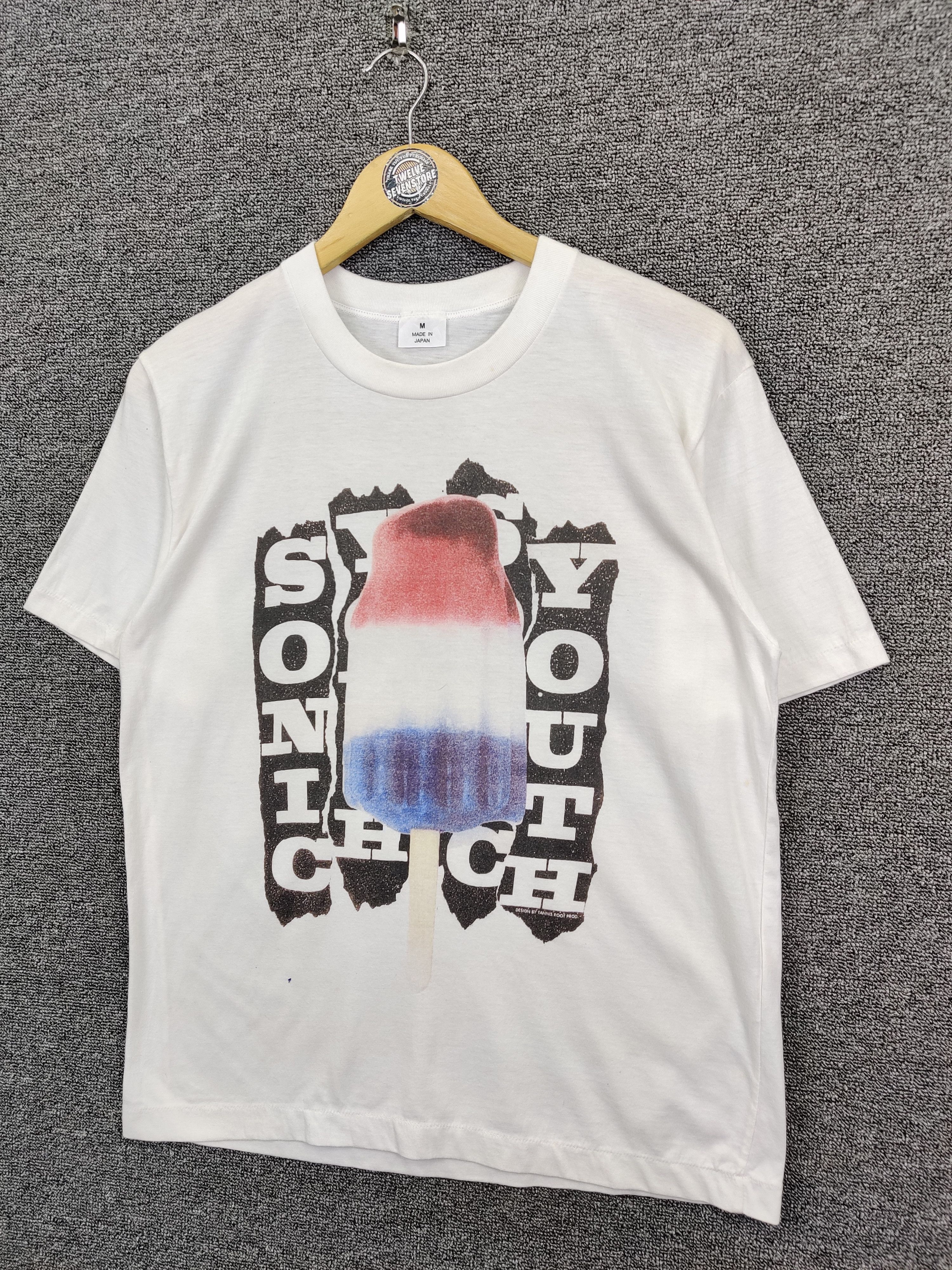 Band Tees Vintage Sonic Youth Bomb Pop Tee Tshirt Size US M / EU 48-50 / 2 - 2 Thumbnail