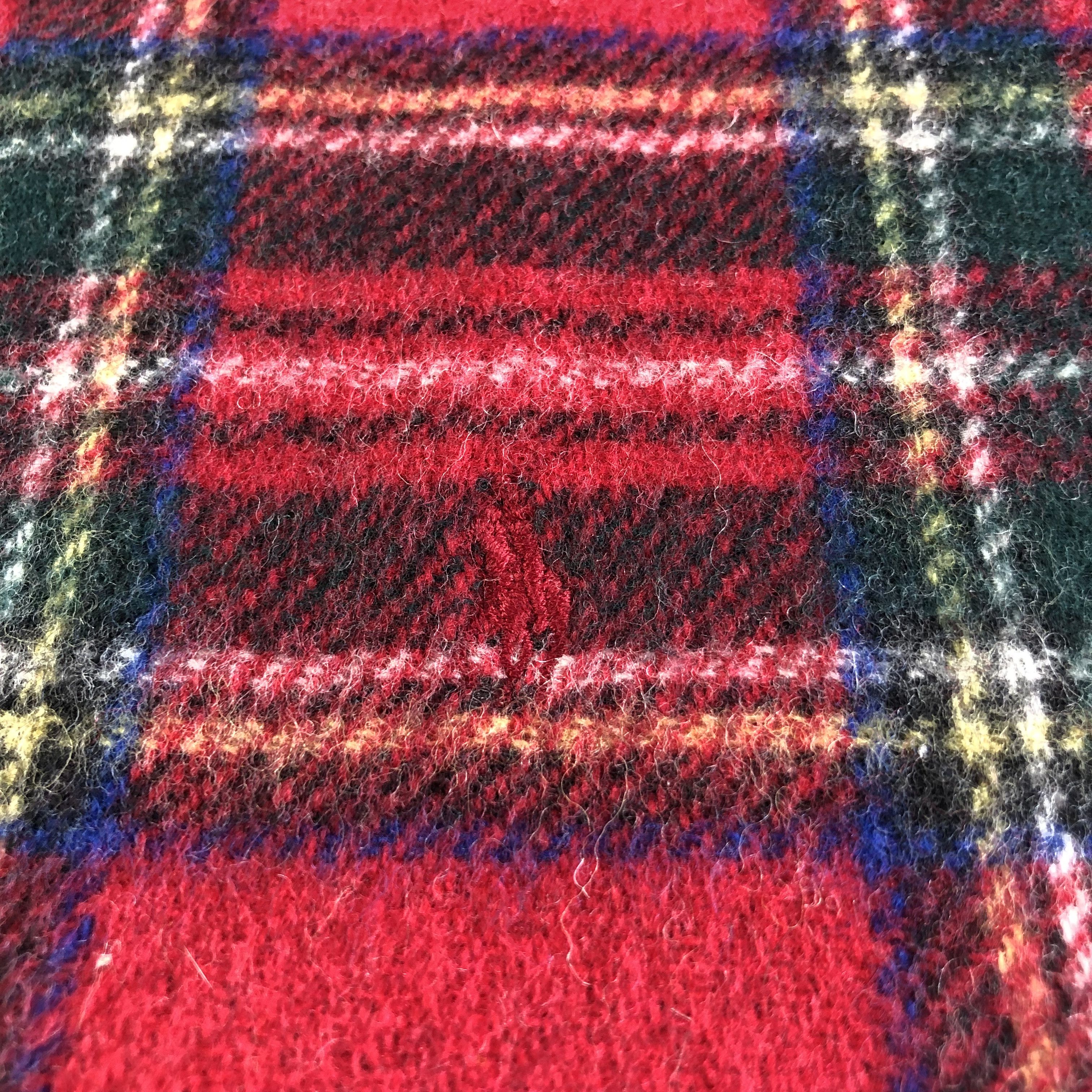 Polo Ralph Lauren Polo Ralph Lauren Tartan Wool Scarf Muffler Neckwear V2105 Size ONE SIZE - 5 Thumbnail