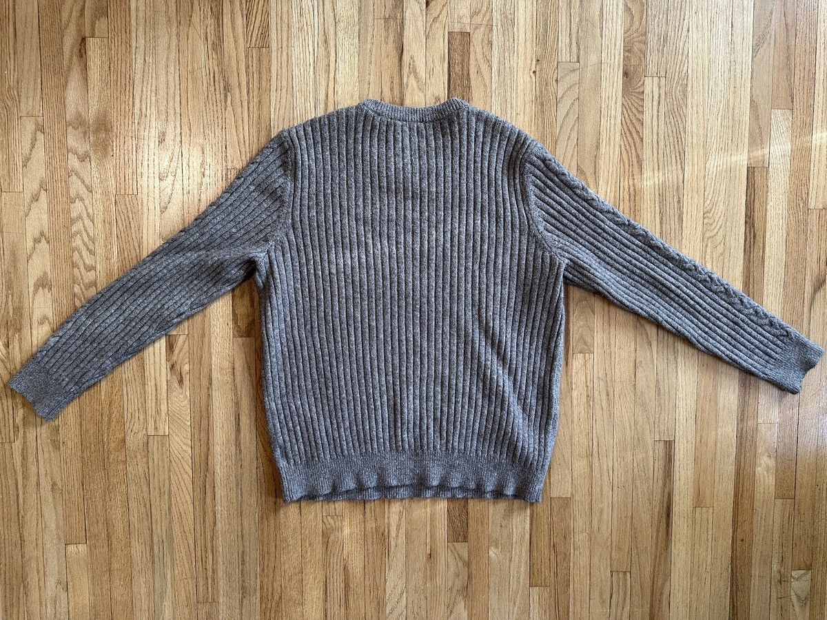 Express Cable Knit Sweater Gray Size Large Size US L / EU 52-54 / 3 - 2 Thumbnail