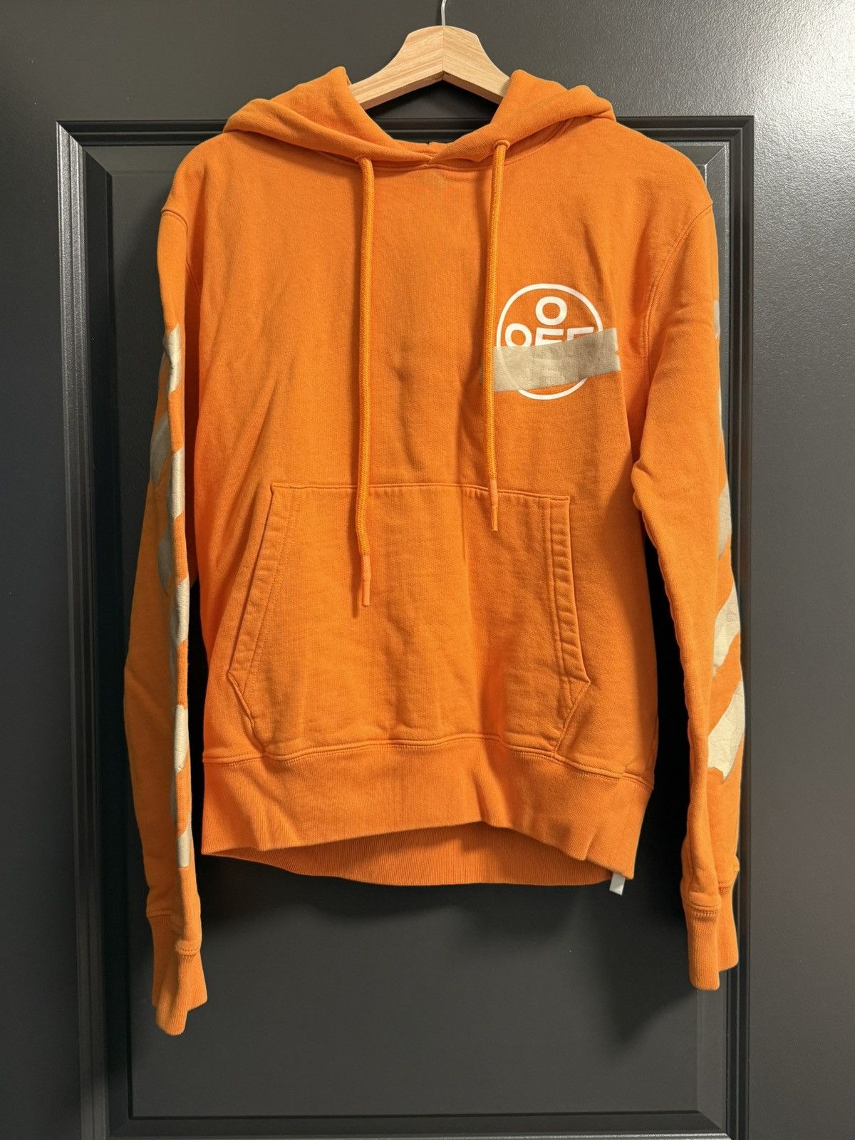 Off-White OFF-WHITE Tape Diag Arrows Hoodie Size M / US 6-8 / IT 42-44 - 1 Thumbnail