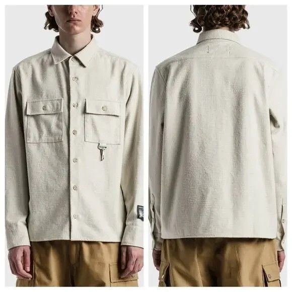 Reese Cooper Reese Cooper Flannel Button Down Shirt - Navy - Large Size US L / EU 52-54 / 3 - 7 Thumbnail