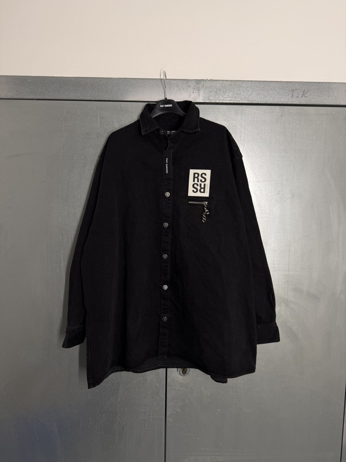 Raf Simons AW20-21 Life On Mars Patch Denim Overshot