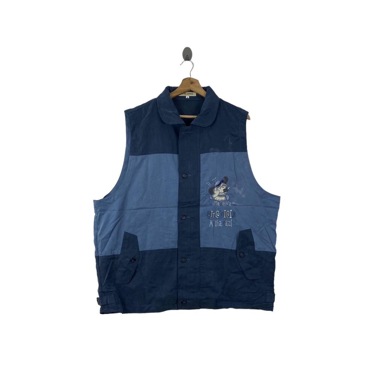 Otto Vintage OTTO GIOLA HIMAYANA Dog Embroidered Vest Jacket Size M / US 6-8 / IT 42-44 - 2 Thumbnail