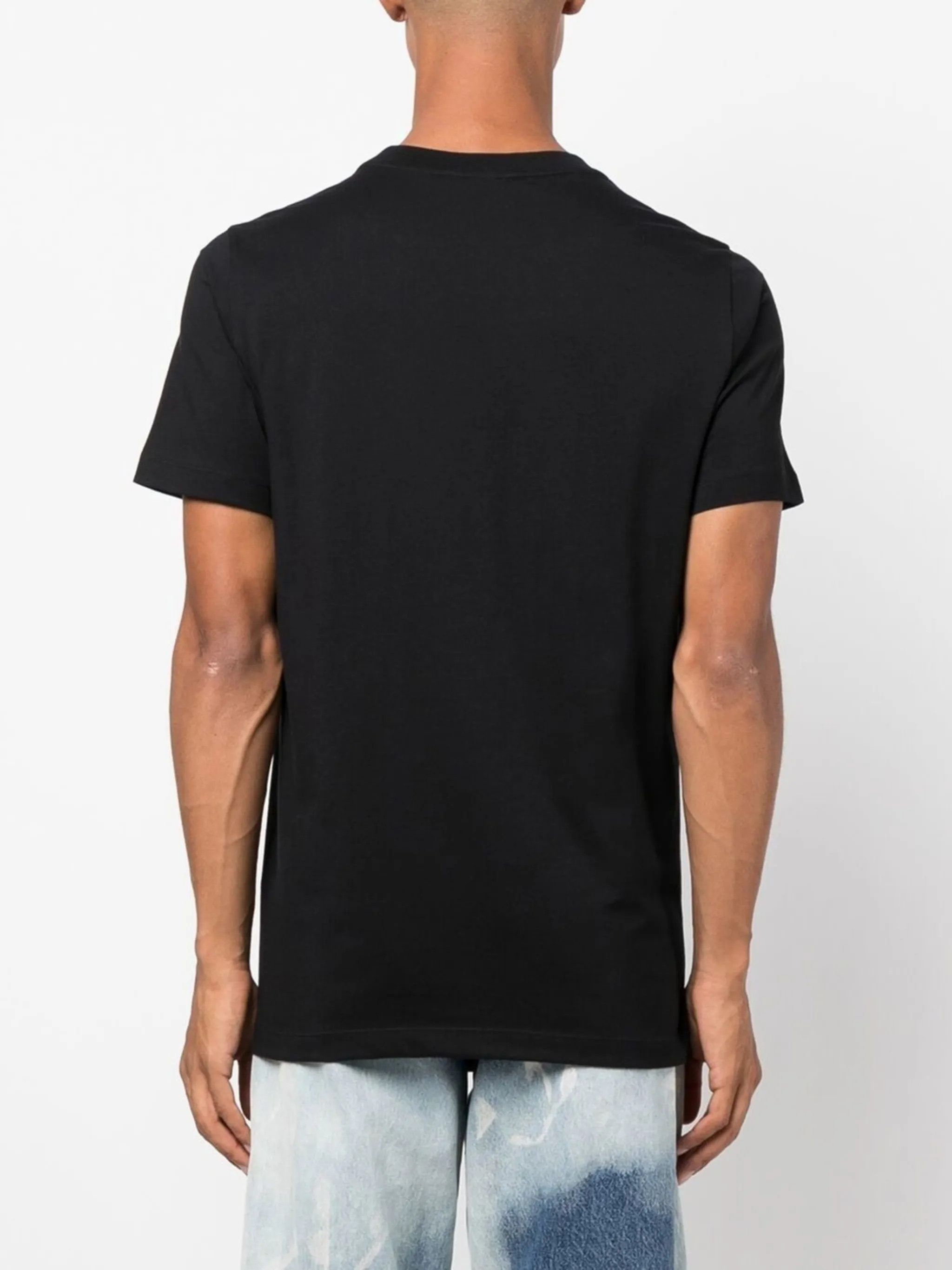 Marni o1y0225 Logo Crewneck T-Shirt in Black Size US S / EU 44-46 / 1 - 4 Thumbnail