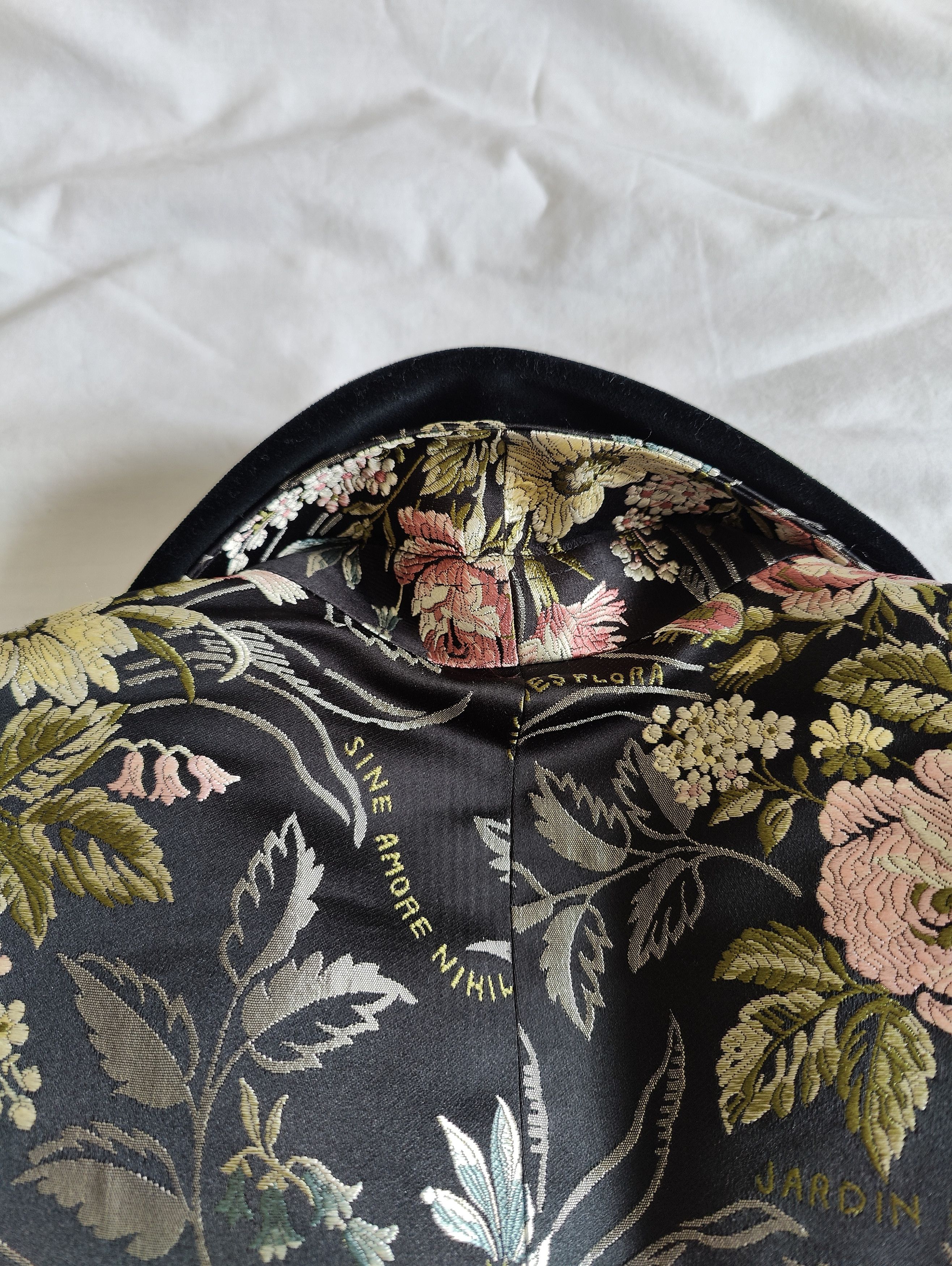 Gucci Gucci Silk Floral Jacquard Jacket Size 52R - 16 Thumbnail