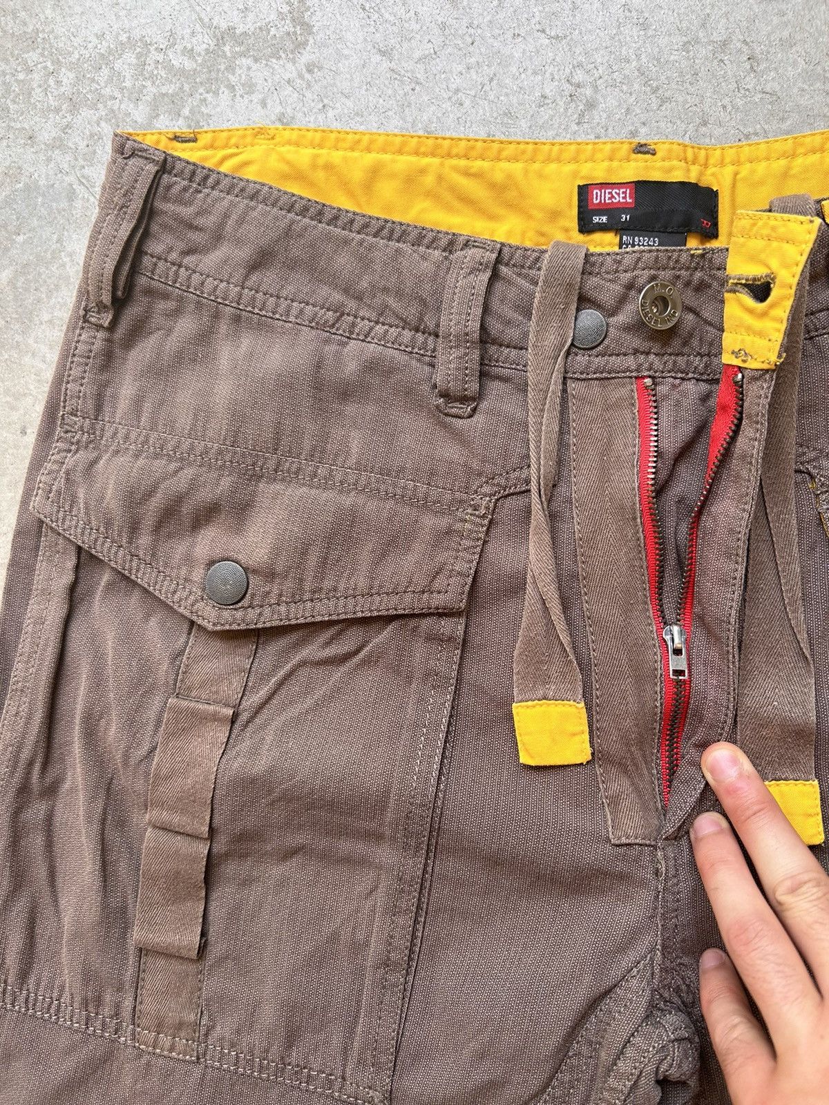 Diesel × Vintage Vintage Diesel Military Pants Size US 31 - 2 Thumbnail