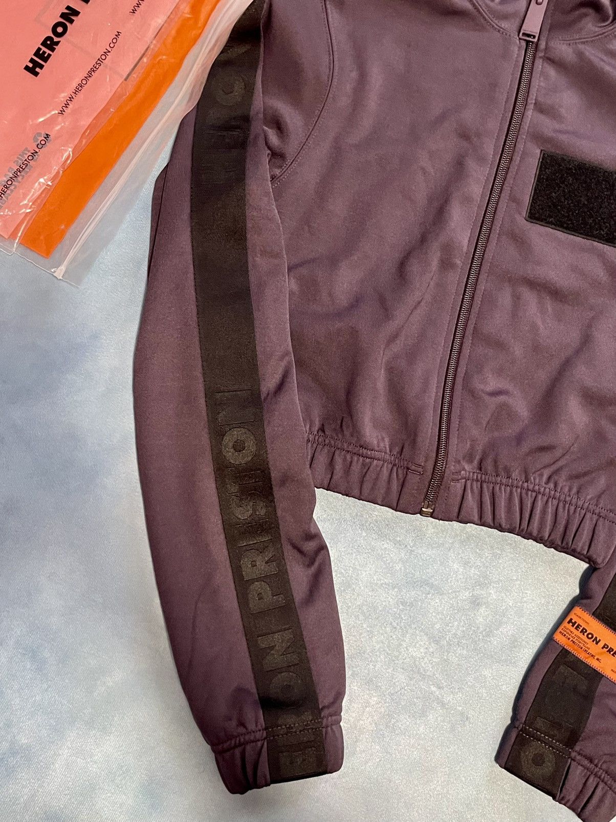 Heron Preston Heron Preston Tracktop Patch Logo Jacket Size XXS / US 00 / IT 34 - 4 Thumbnail