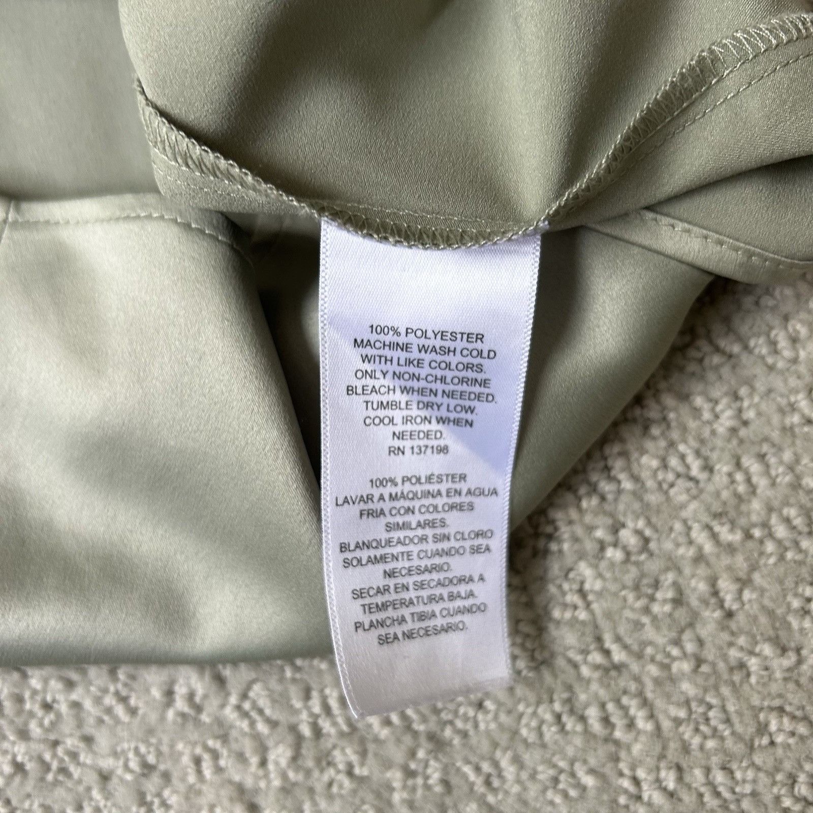 WeWoreWhat Danielle Bernstein Revolve Womens Green Satin Ruched Slip Mi Size XS / US 0-2 / IT 36-38 - 15 Thumbnail