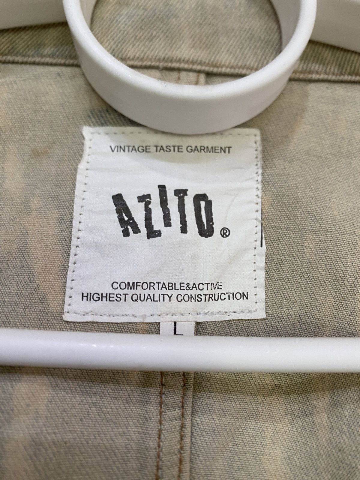 Le Grande Bleu (L.G.B.) Azito Distress Denim Jacket Button Up Size US L / EU 52-54 / 3 - 11 Thumbnail