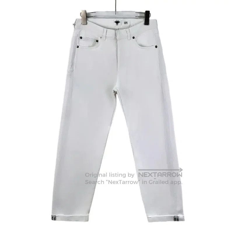 Dior Dior White Cotton Women's Jeans . Size 26" / US 2 / IT 38 - 1 Thumbnail