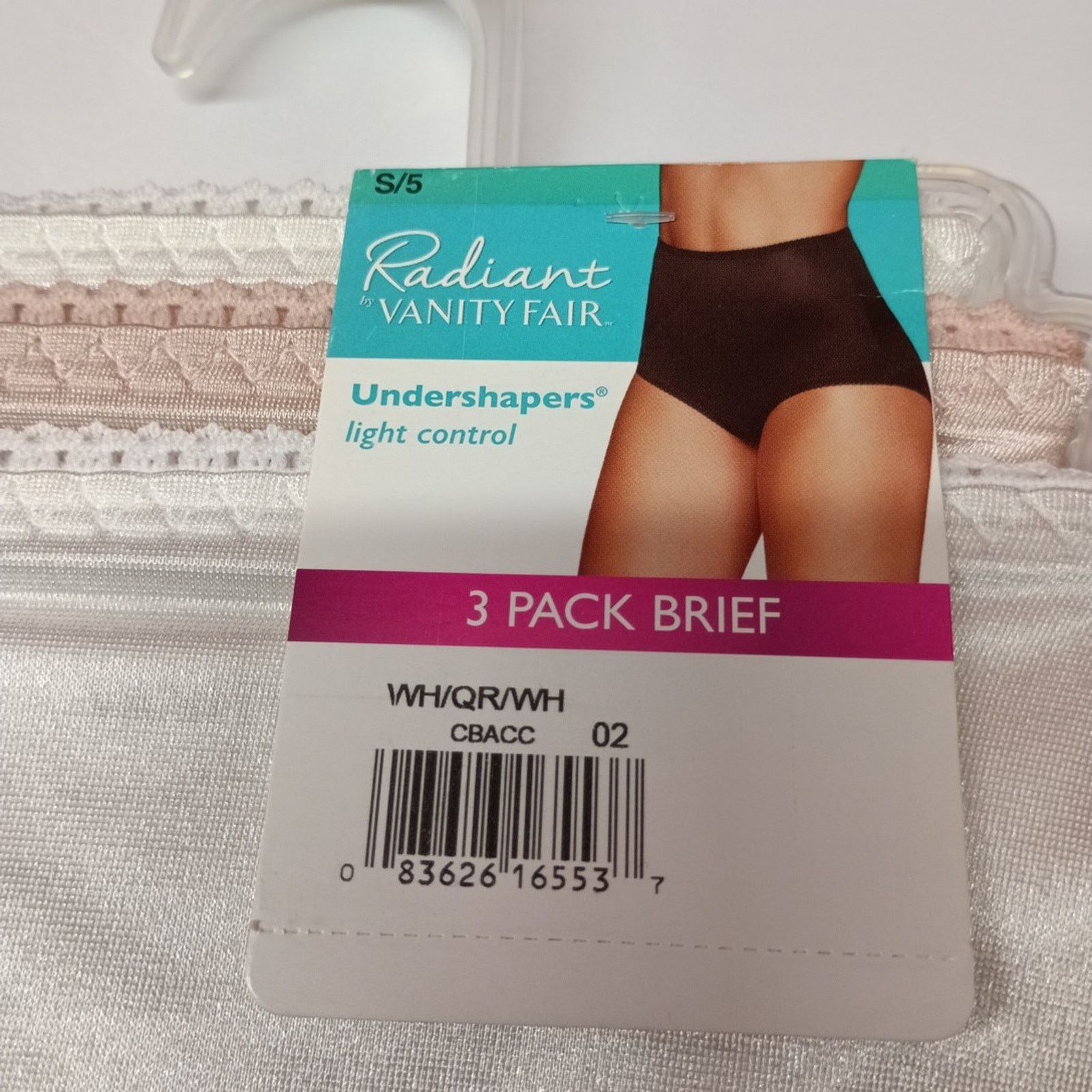 Other Vanity Fair Light Control Undershapers 3 Pack Brief S/5 Size ONE SIZE - 2 Thumbnail