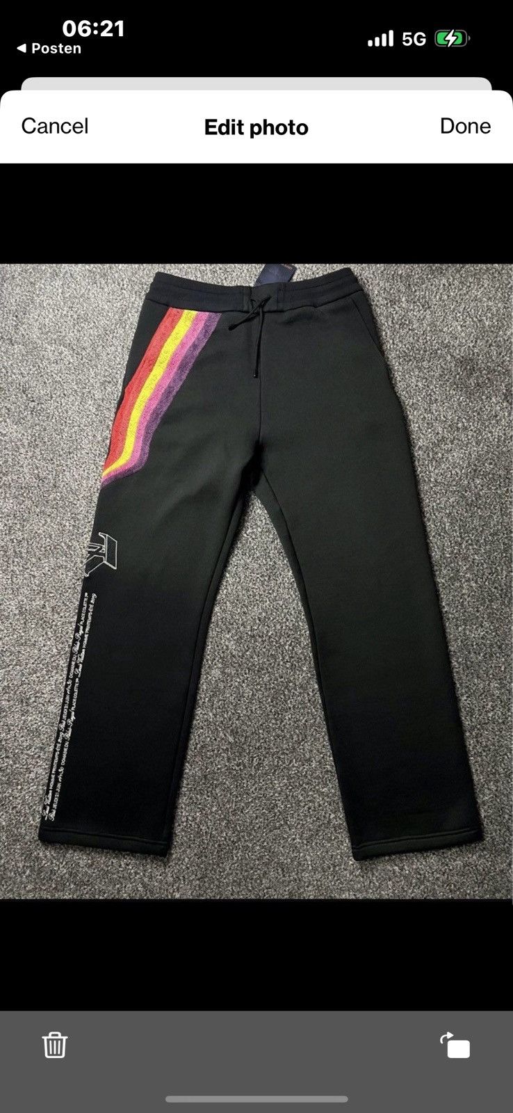 Louis Vuitton louis vuitton x virgil abloh rainbow trackpants Size US 33 - 1 Thumbnail