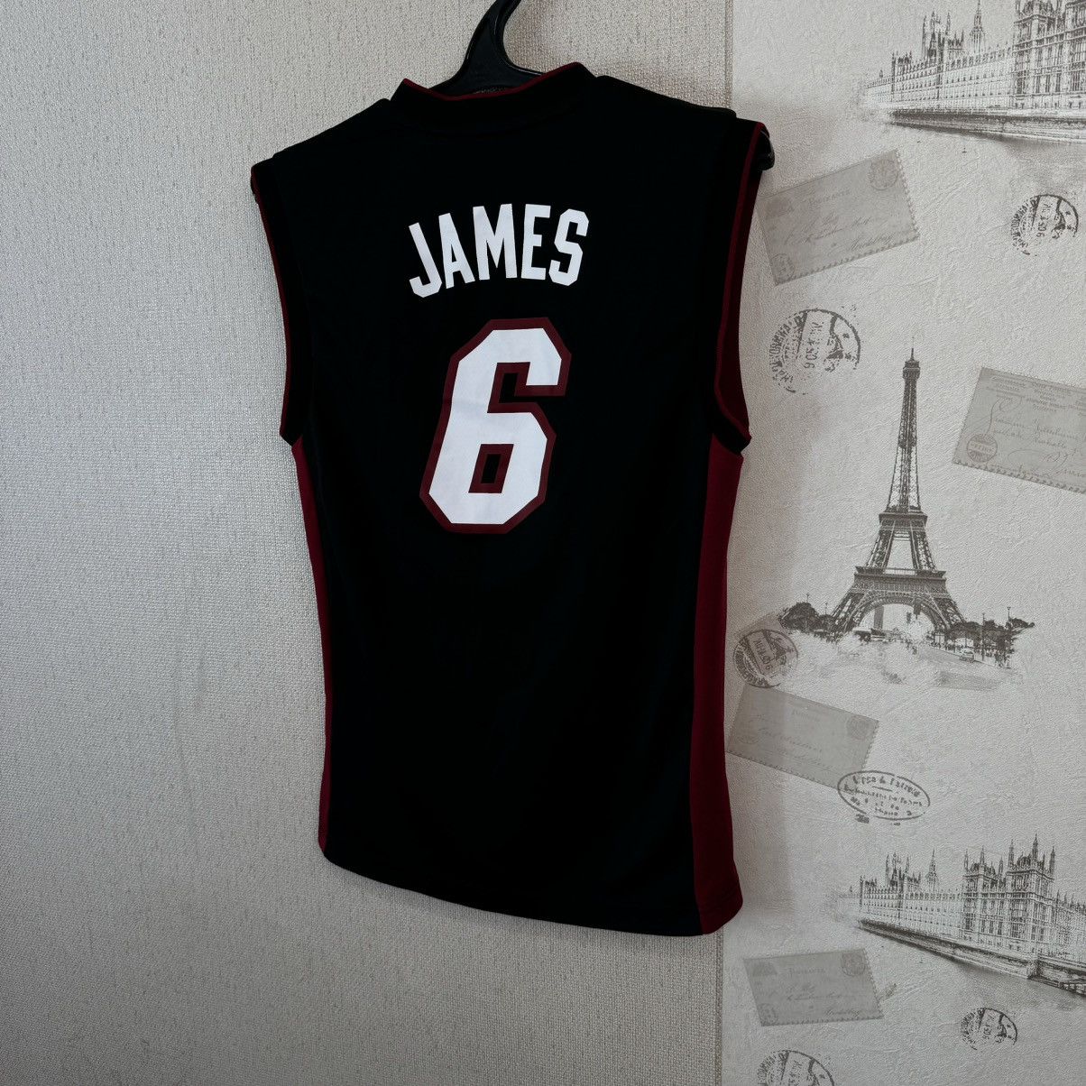 Adidas × NBA LEBRON JAMES #6 MIAMI HEAT ADIDAS SWINGMAN JERSEY NBA XS Size US XS / EU 42 / 0 - 16 Thumbnail
