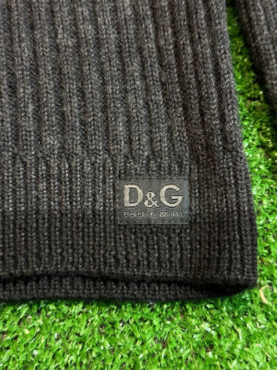 Dolce & Gabbana DOLCE & GABBANA Turtleneck Kneeted Sweater Vintage 90s Size US M / EU 48-50 / 2 - 2 Thumbnail