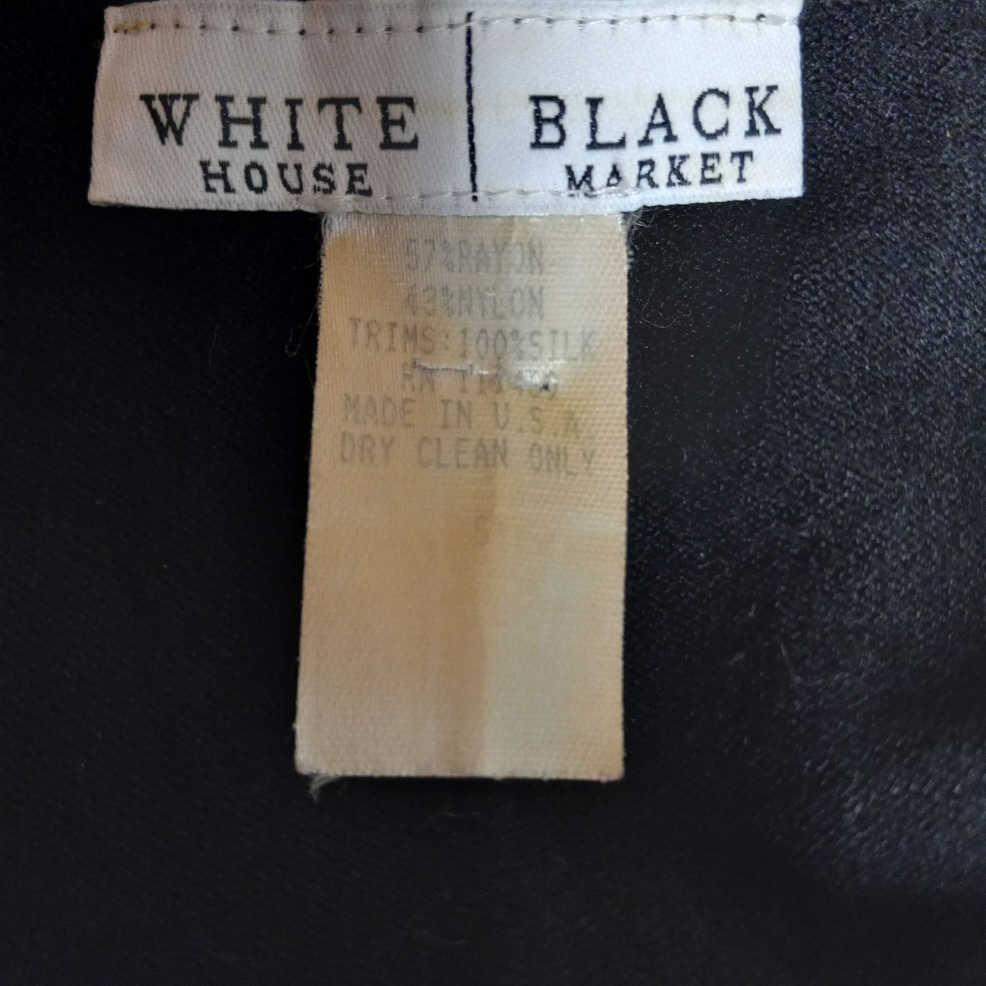 White House Black Market WHBM S Tank Top Shell Black Sleeveless Sweater Knit Pleated Size S / US 4 / IT 40 - 8 Thumbnail