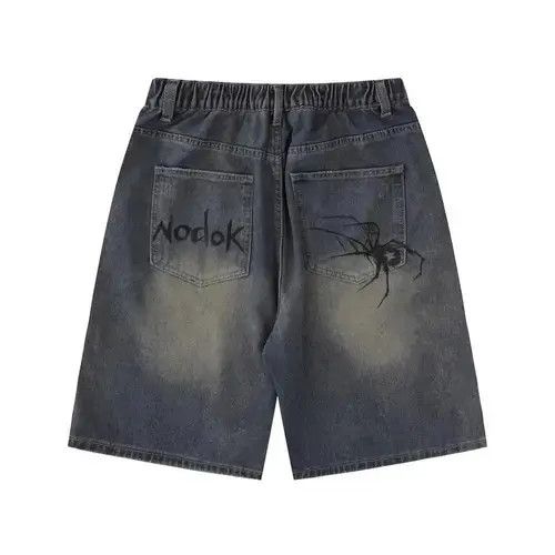 Jean washed faded distressed hiphop flared jeans Size US 30 / EU 46 - 8 Thumbnail